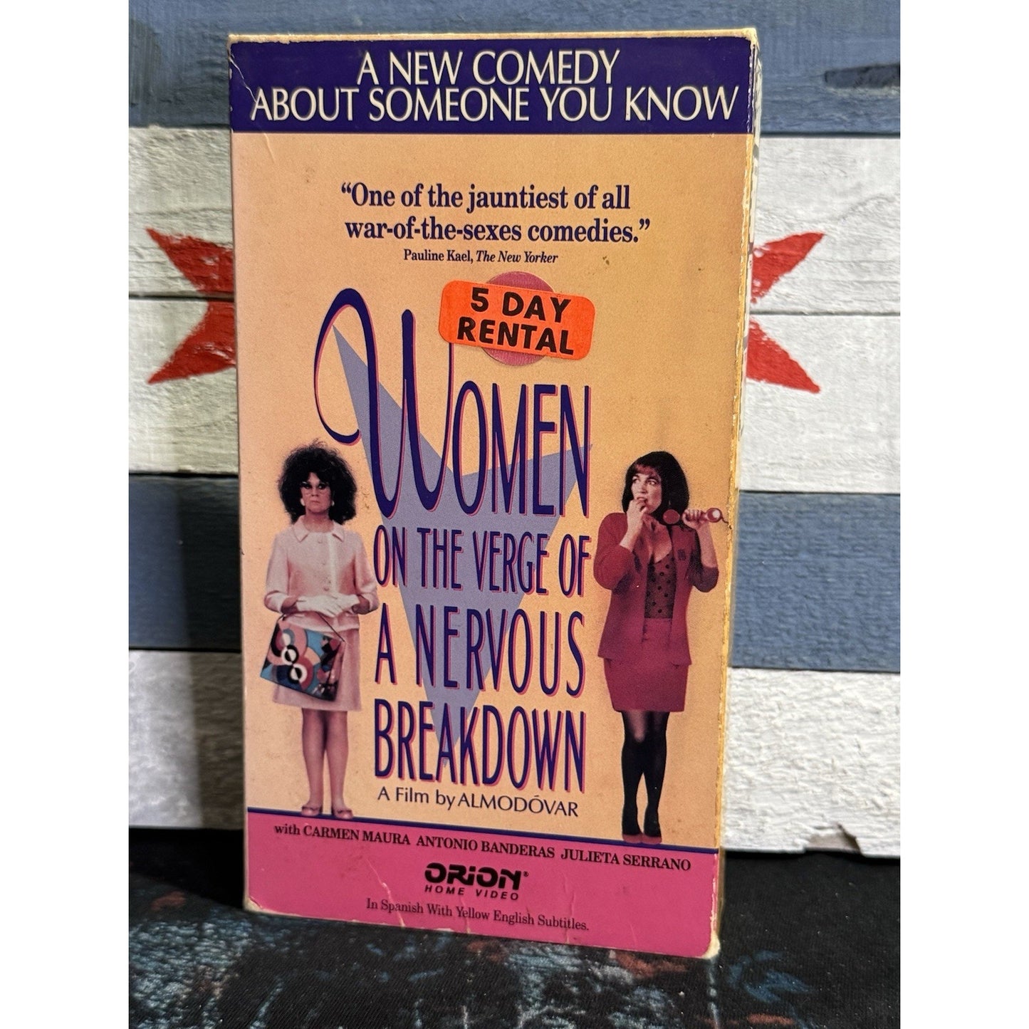 Women on the Verge of a Nervous Breakdown - VHS Used
