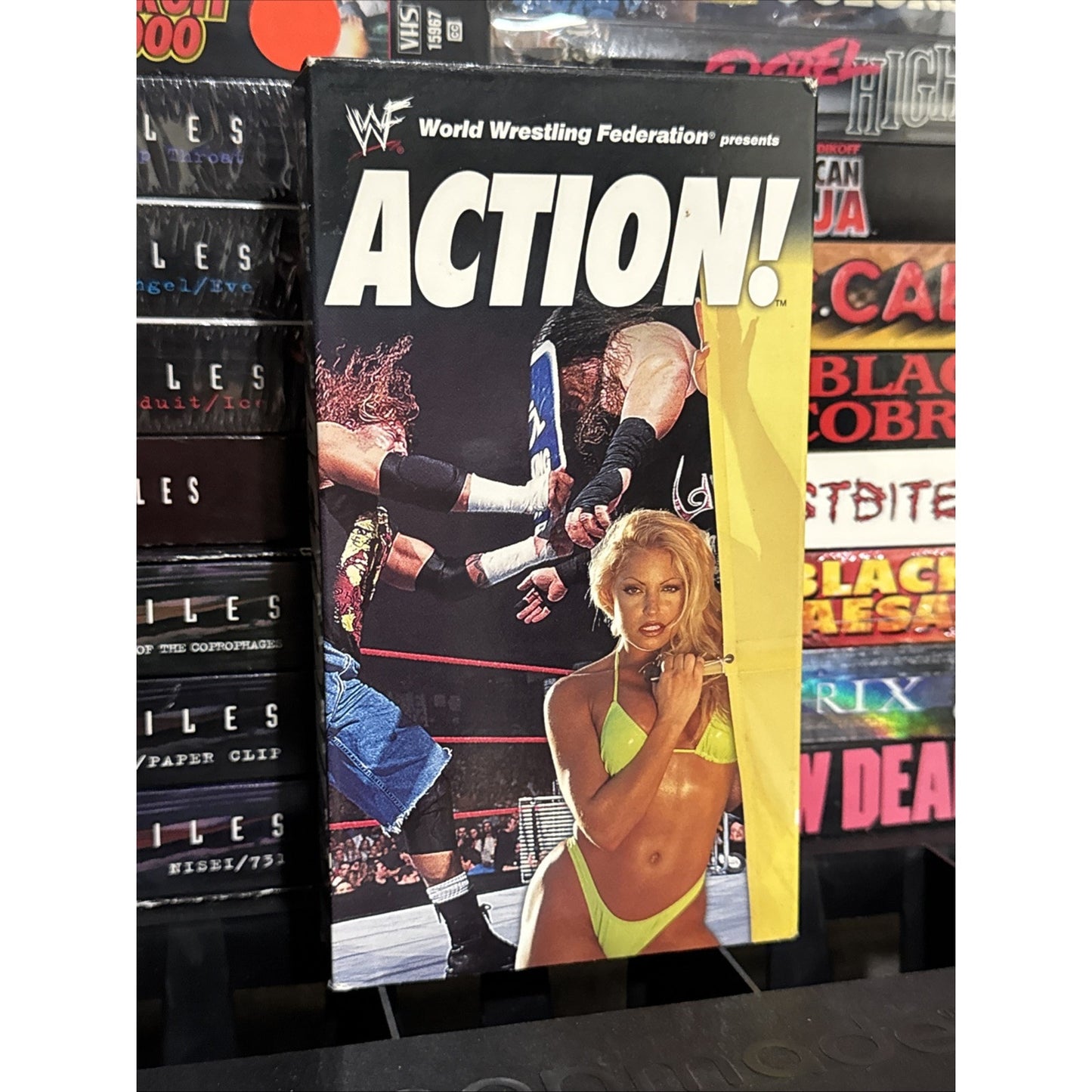 WWF/WWE Action! - VHS Used