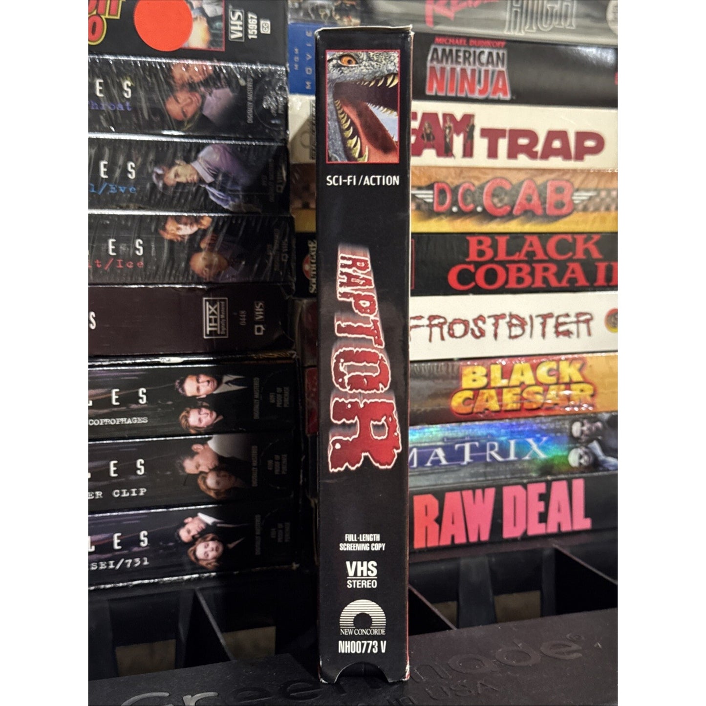 Raptor Promo Screener - VHS Used
