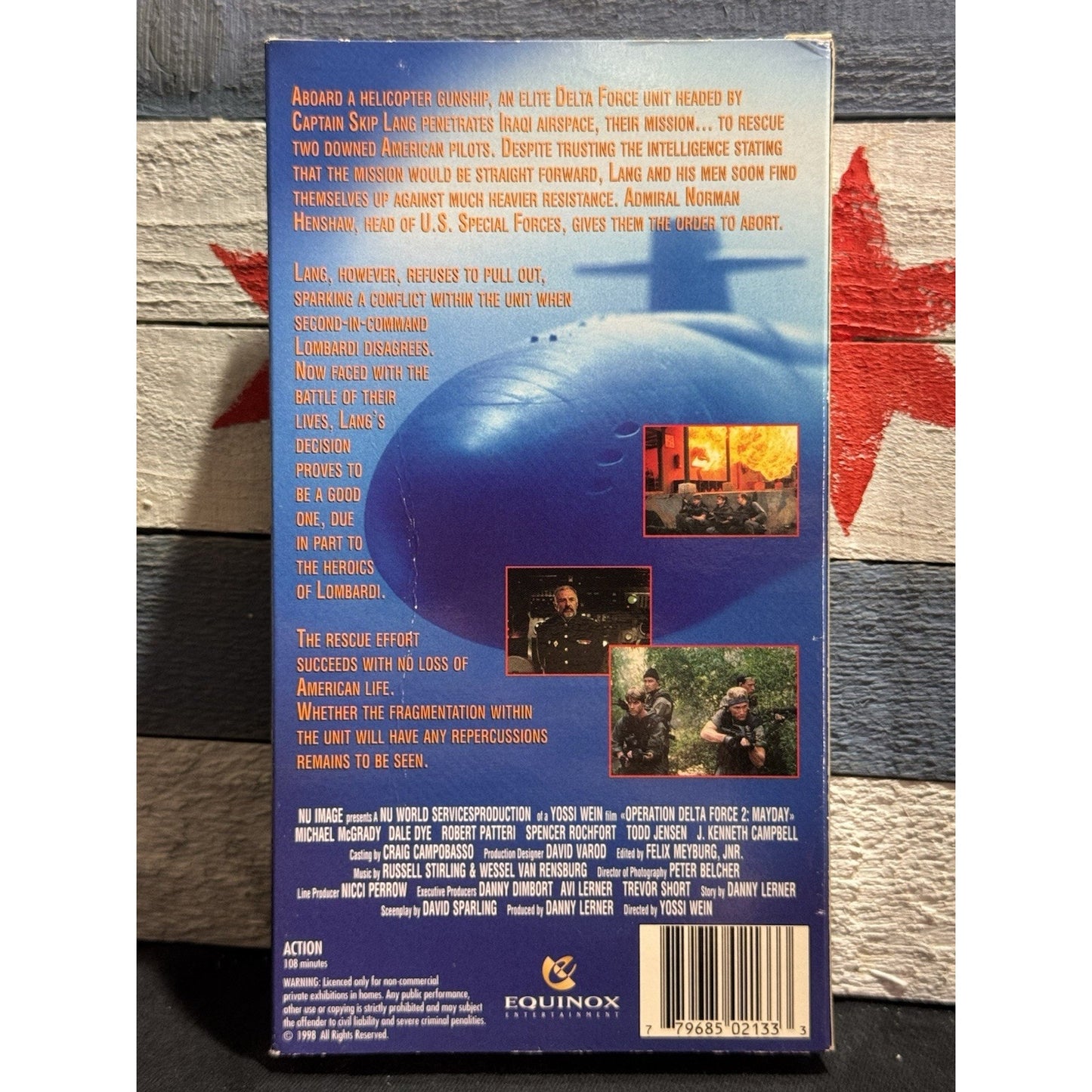 Operation Delta Force 2 - VHS Used