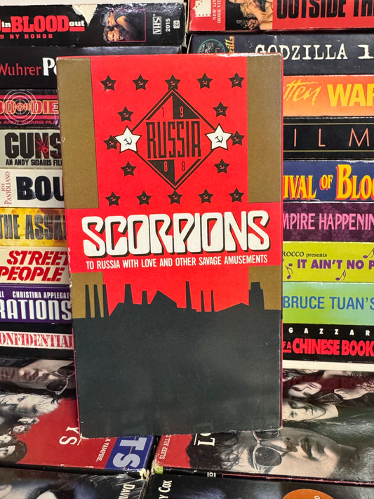 Scorpions : To Russia With Love and Other Savage Amusements - VHS Used