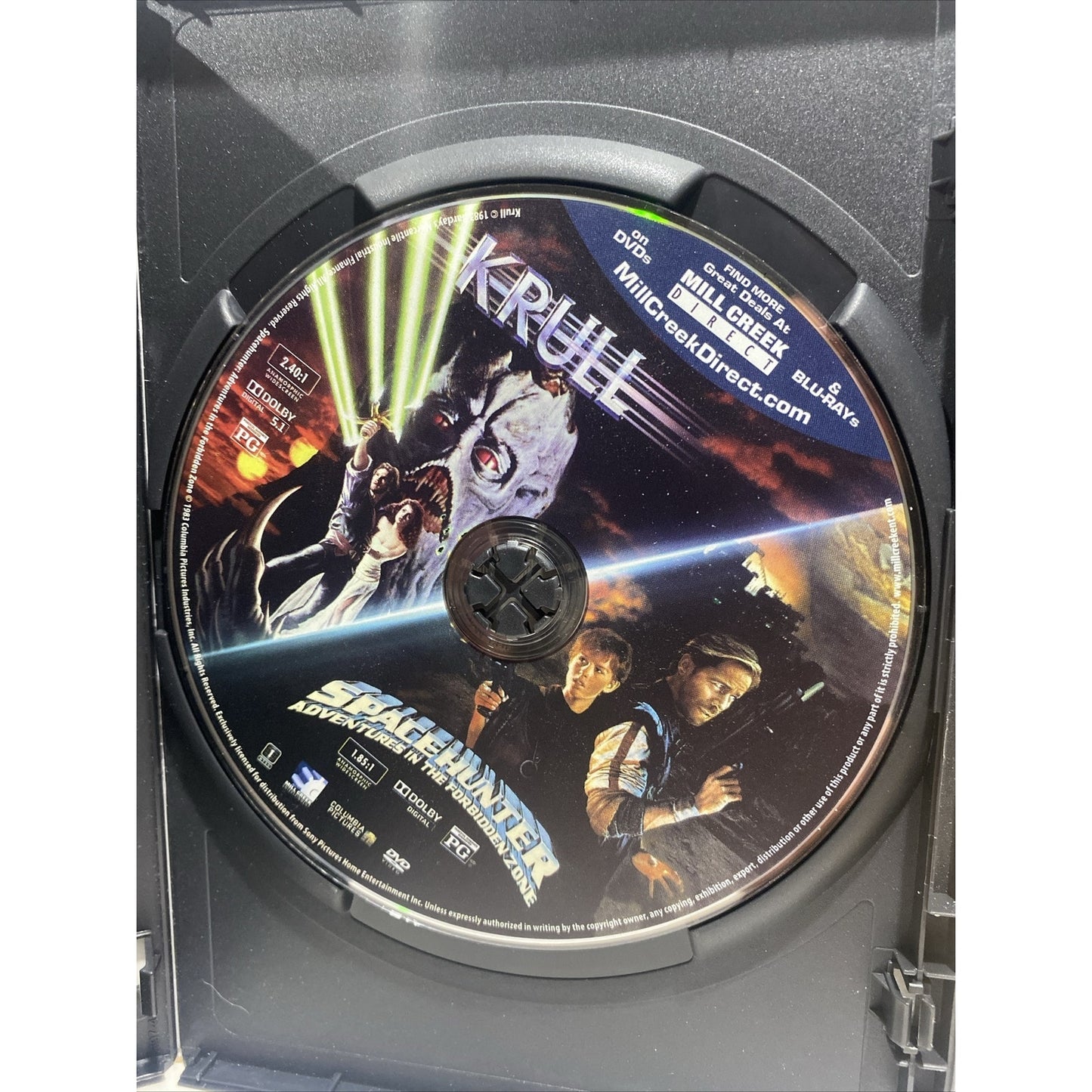 Krull / Spacehunter: Adventures in the Forbidden Zone - DVD Used