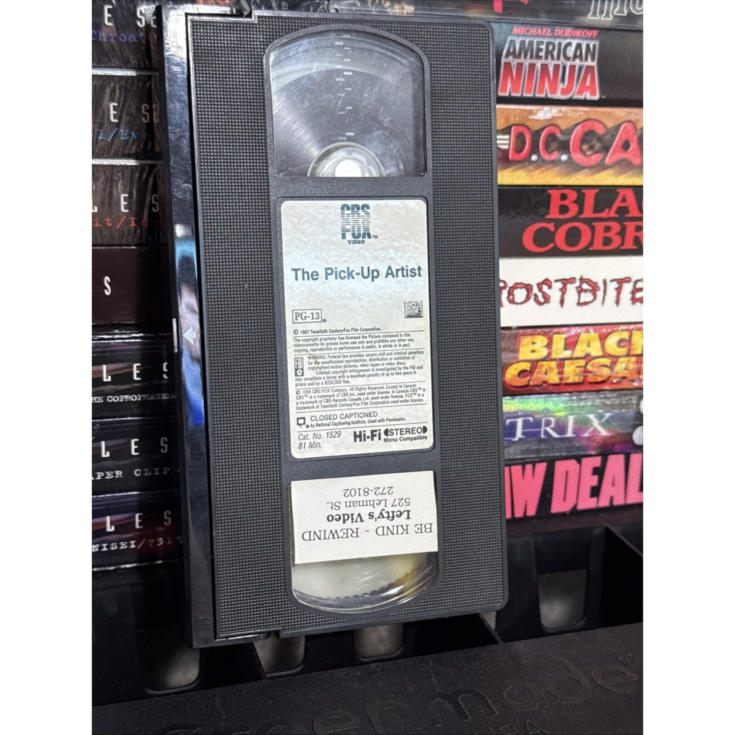 The Pick-Up Artist - VHS Used