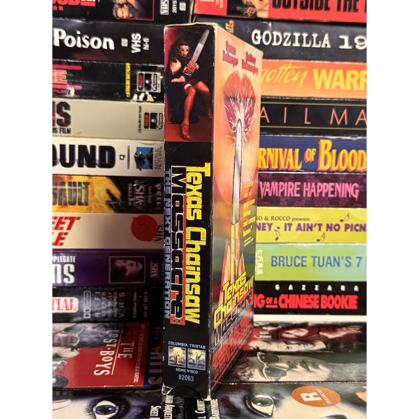Texas Chainsaw Massacre The Next Generation Horror - VHS Used