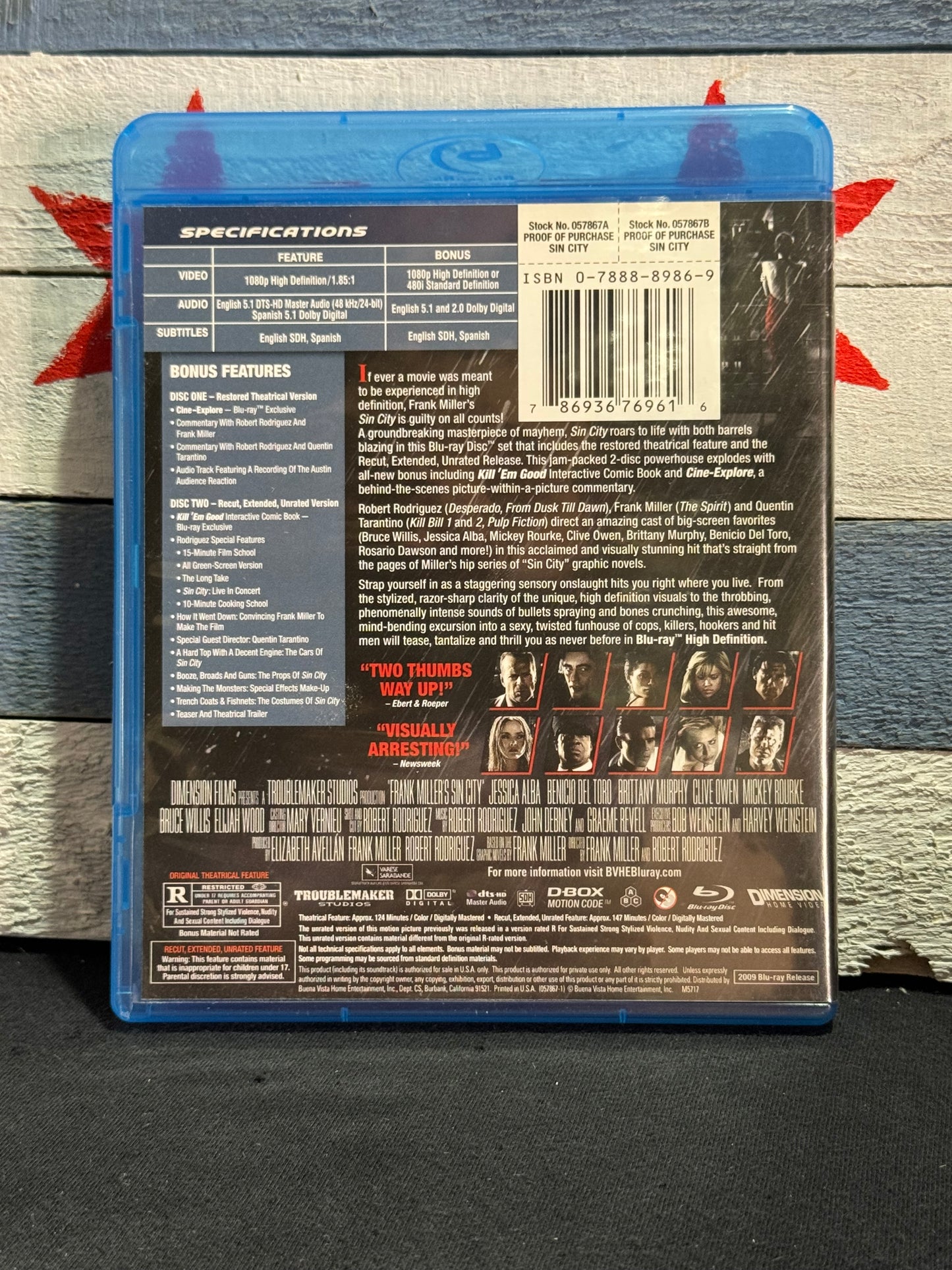 Sin City - Blu-ray Used