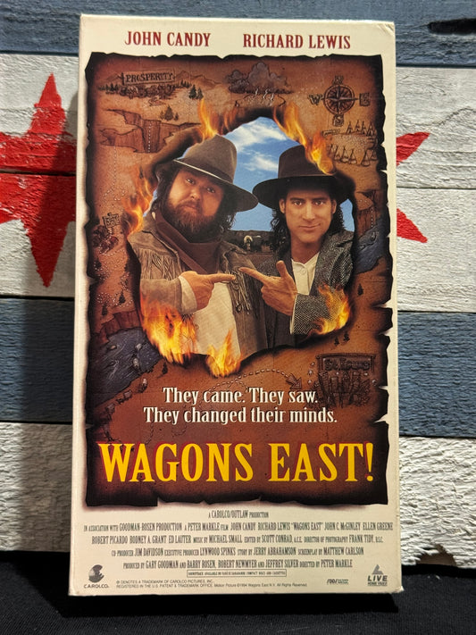 Wagons East - VHS Used