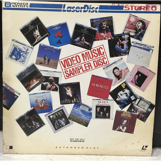 Video Music Sampler Disc - Laserdisc Used