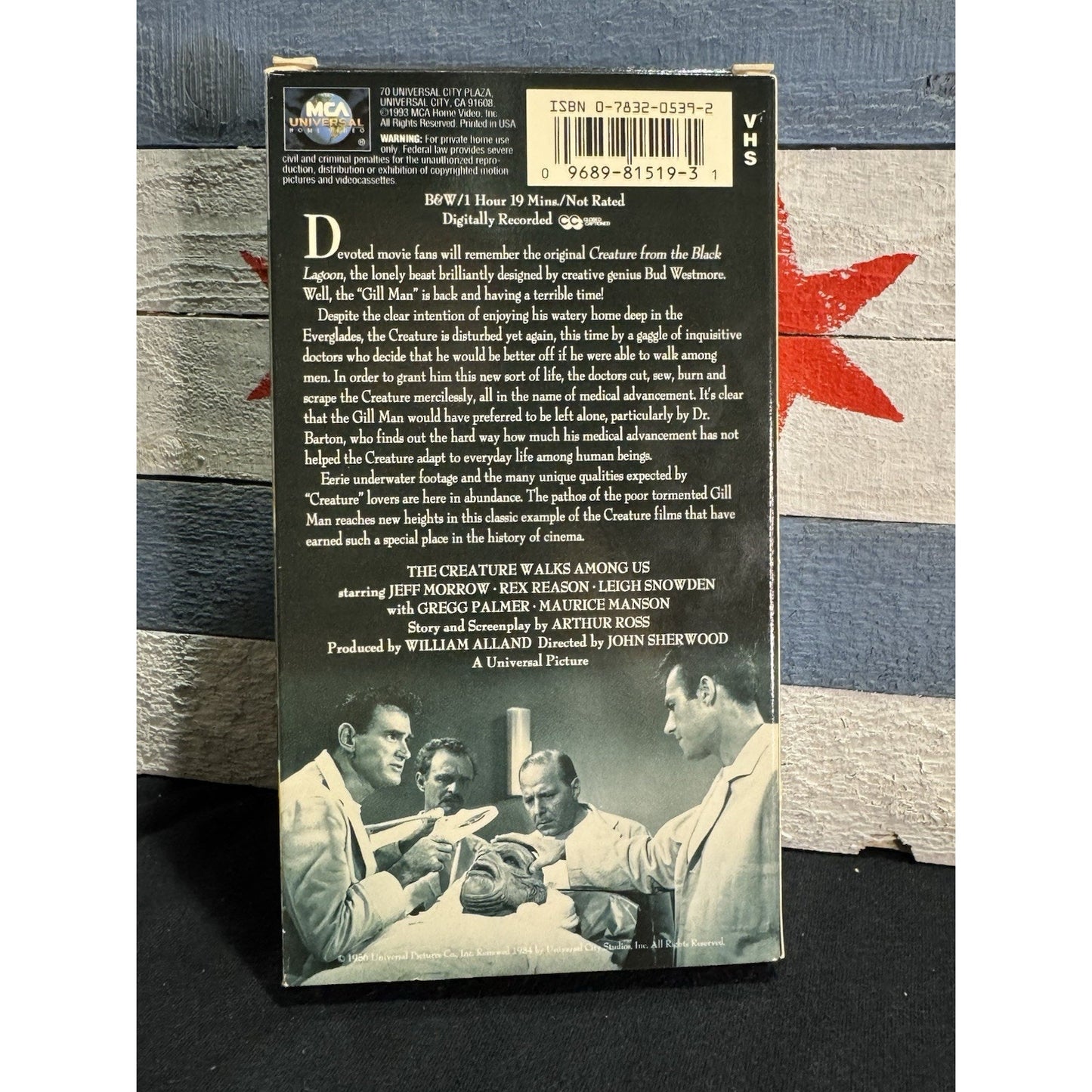 The Creature Walks Among Us - VHS Used