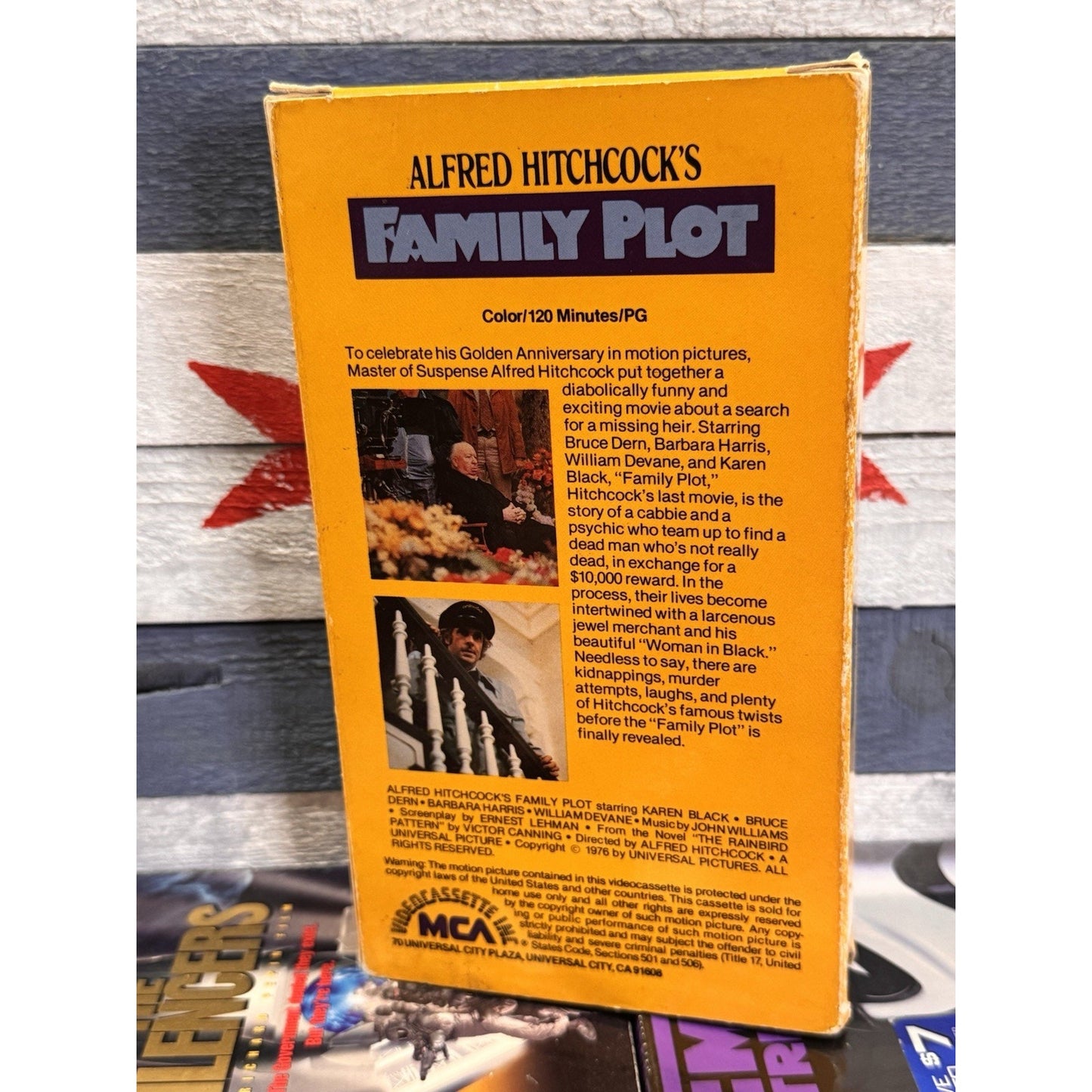 Alfred Hitchcock's Family Plot - VHS Used