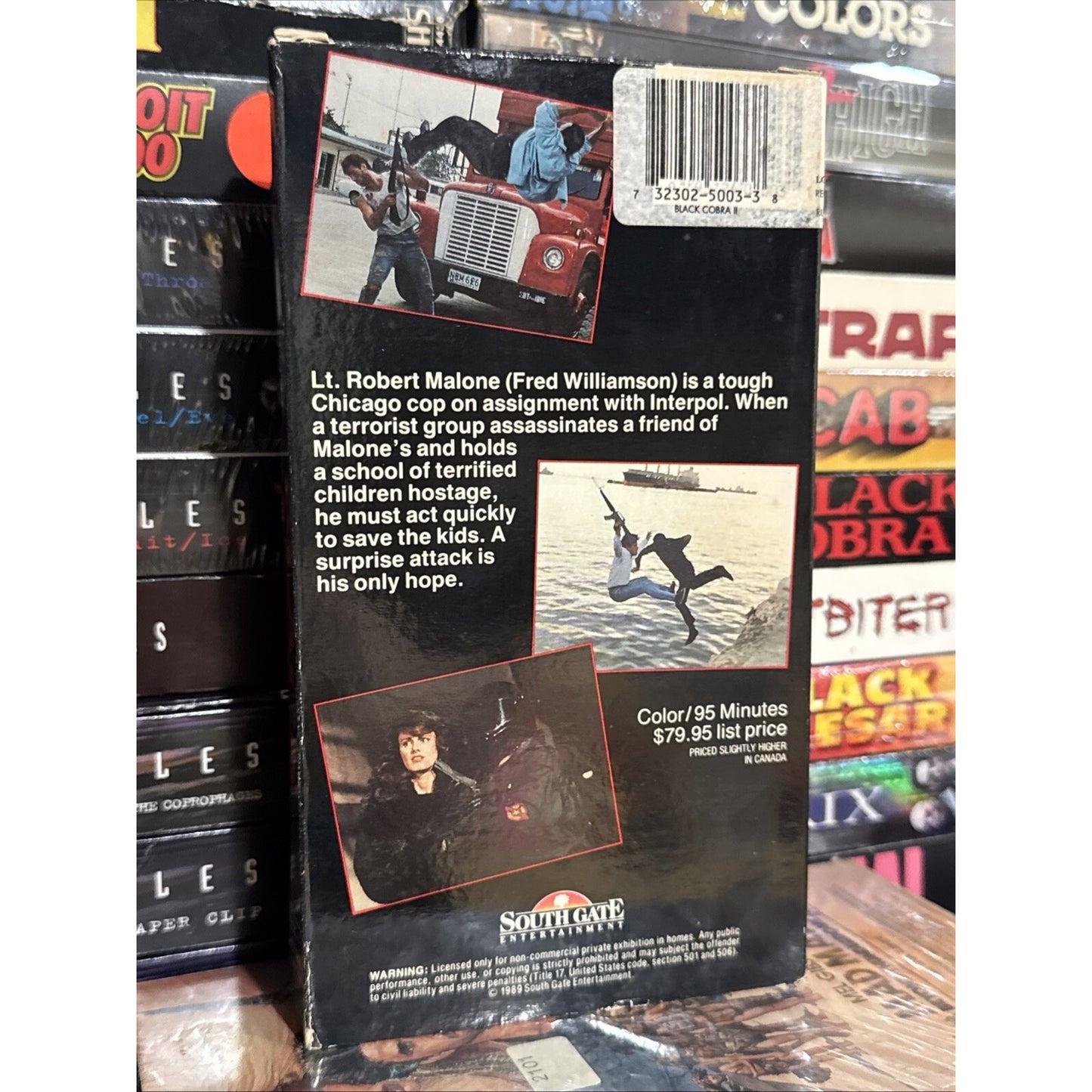 Black Cobra 2 - VHS Used