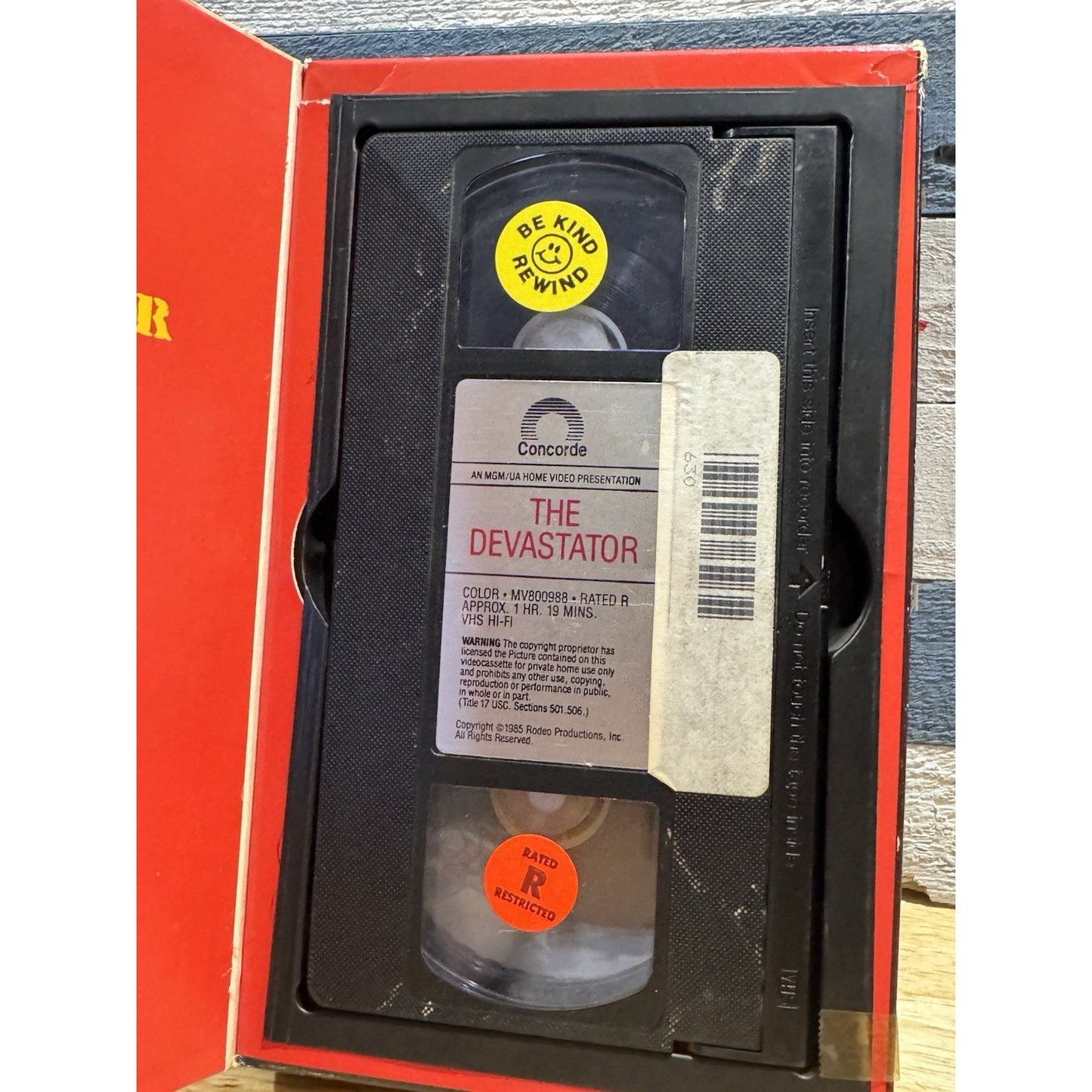 The Devastator - VHS Used