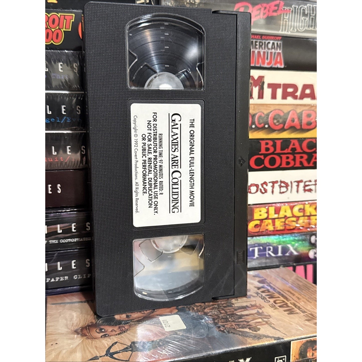 Galaxies Are Colliding Promo Screener - VHS Used