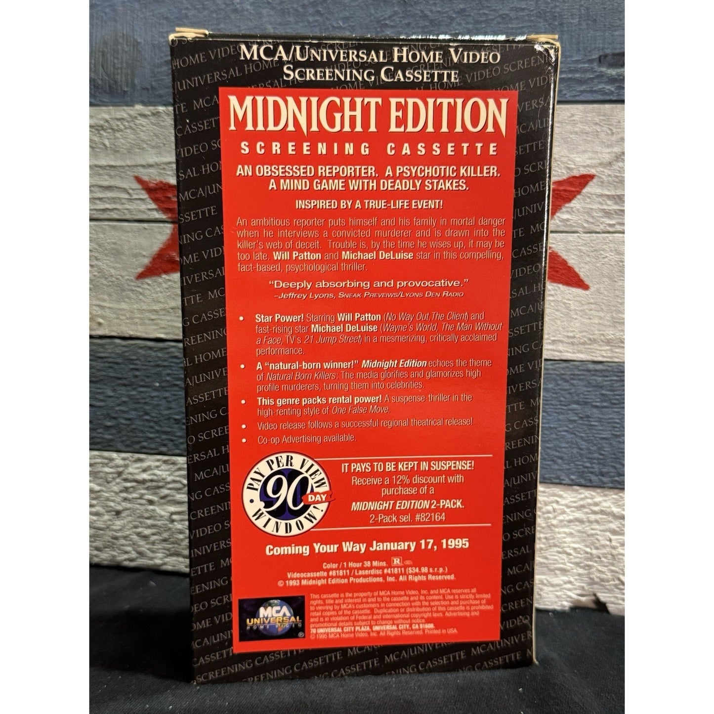 Midnight Edition Promo Screener - VHS Used