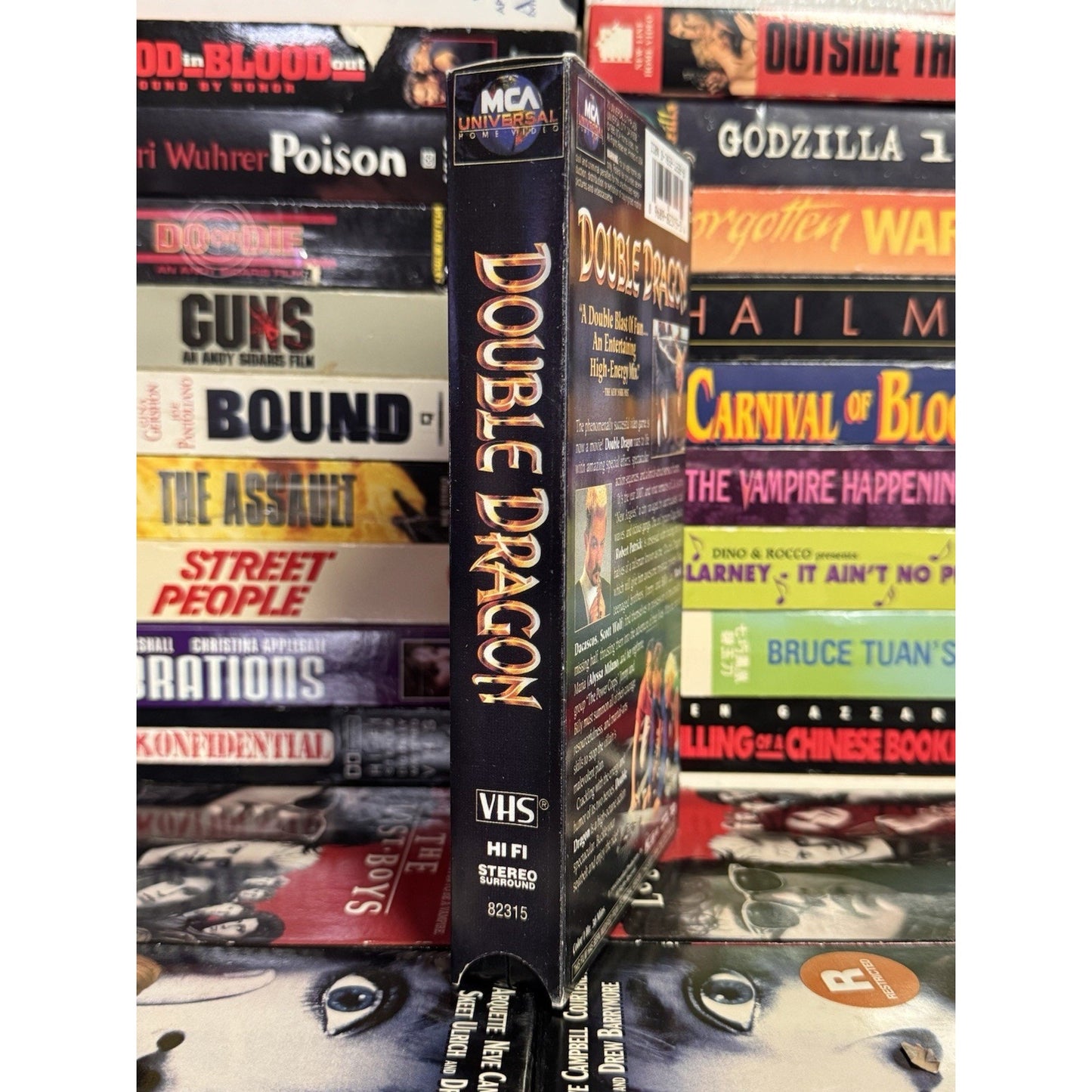 Double Dragon - VHS Used