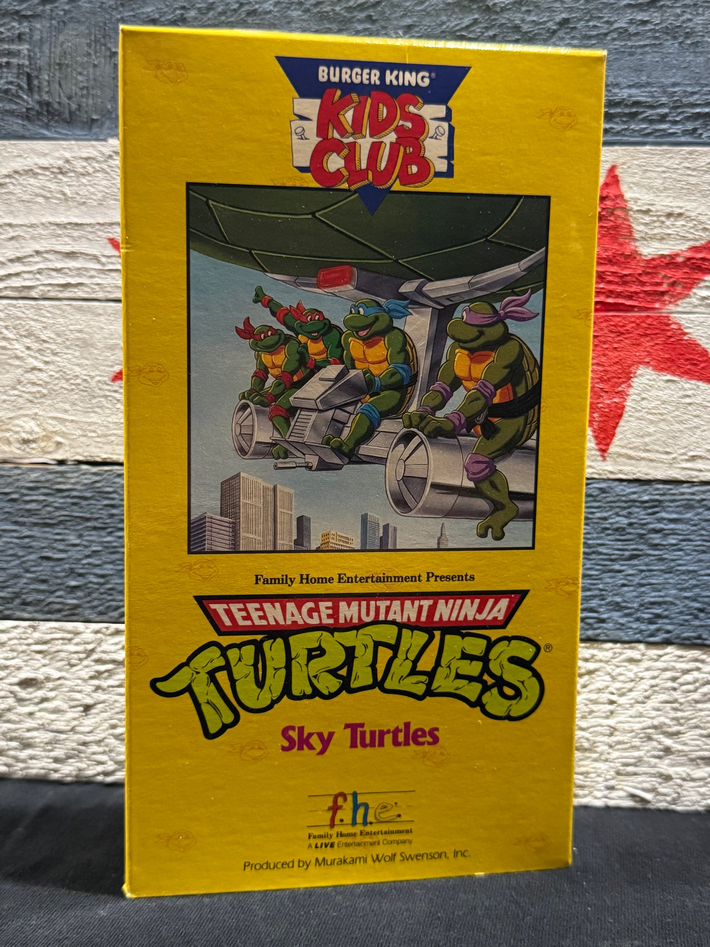 Teenage Mutant Ninja Turtles: Sky Turtles - VHS Used