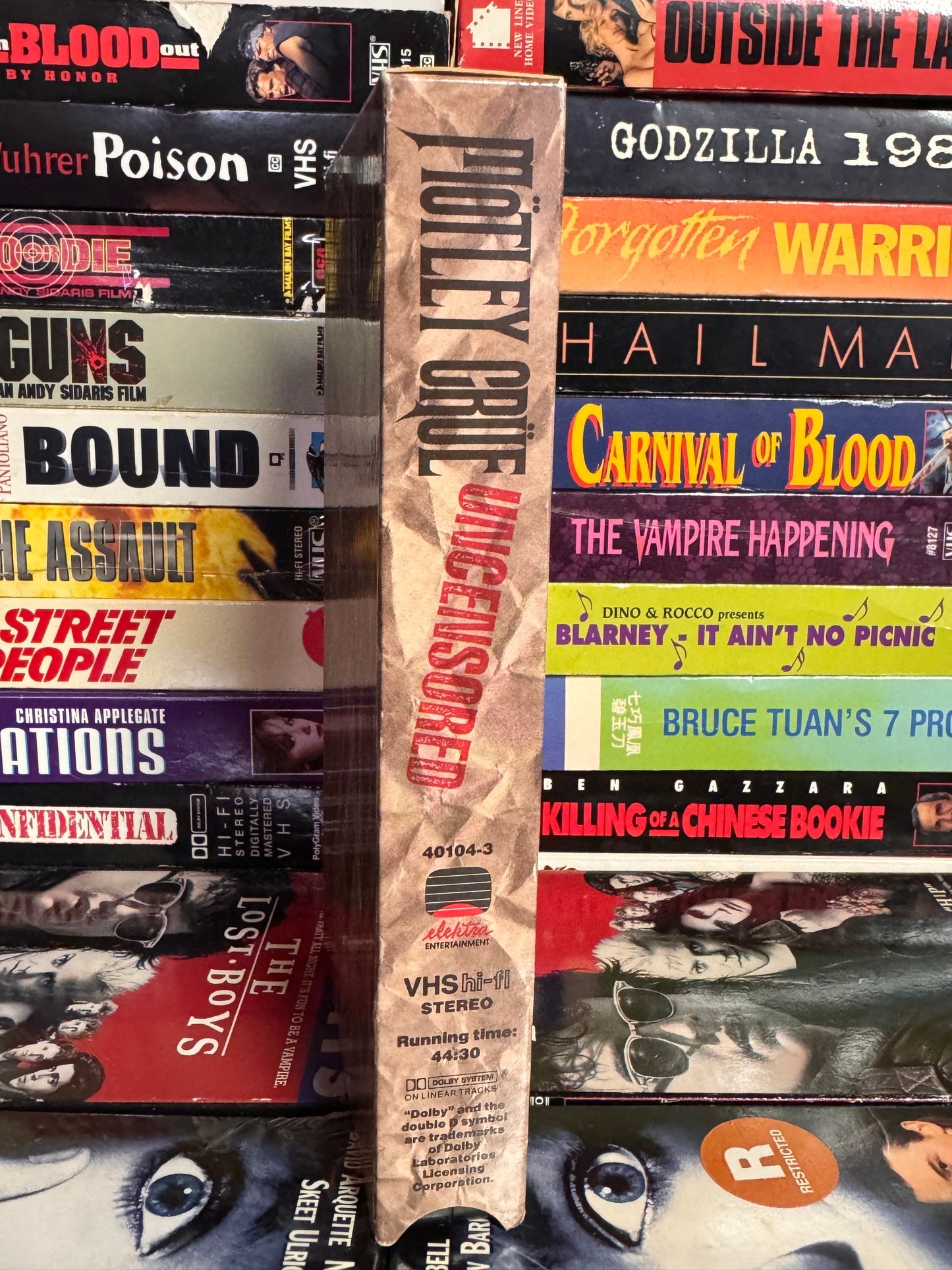 Mötley Crüe : Uncensored - VHS Used