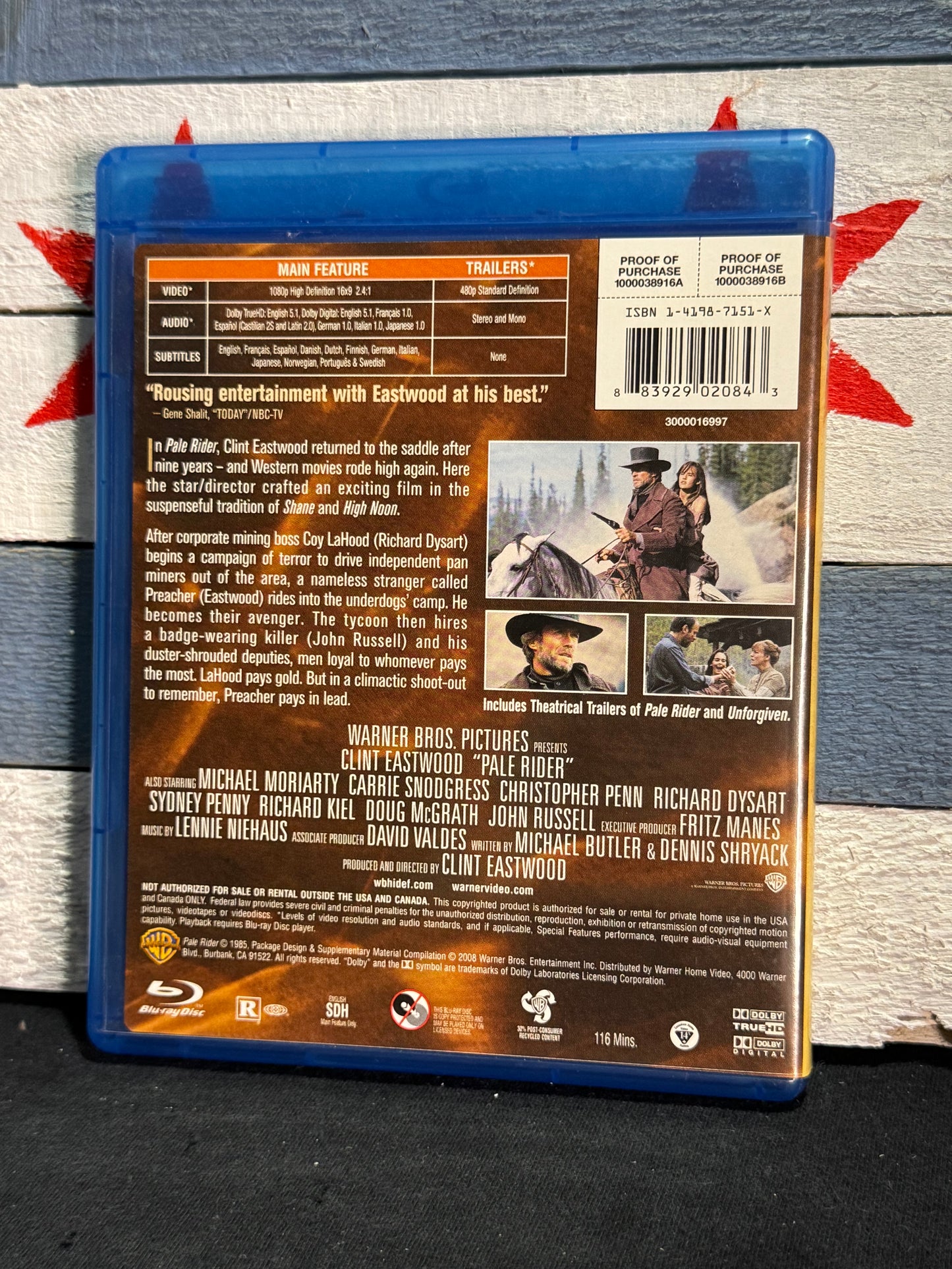 Pale Rider - Blu-ray Used