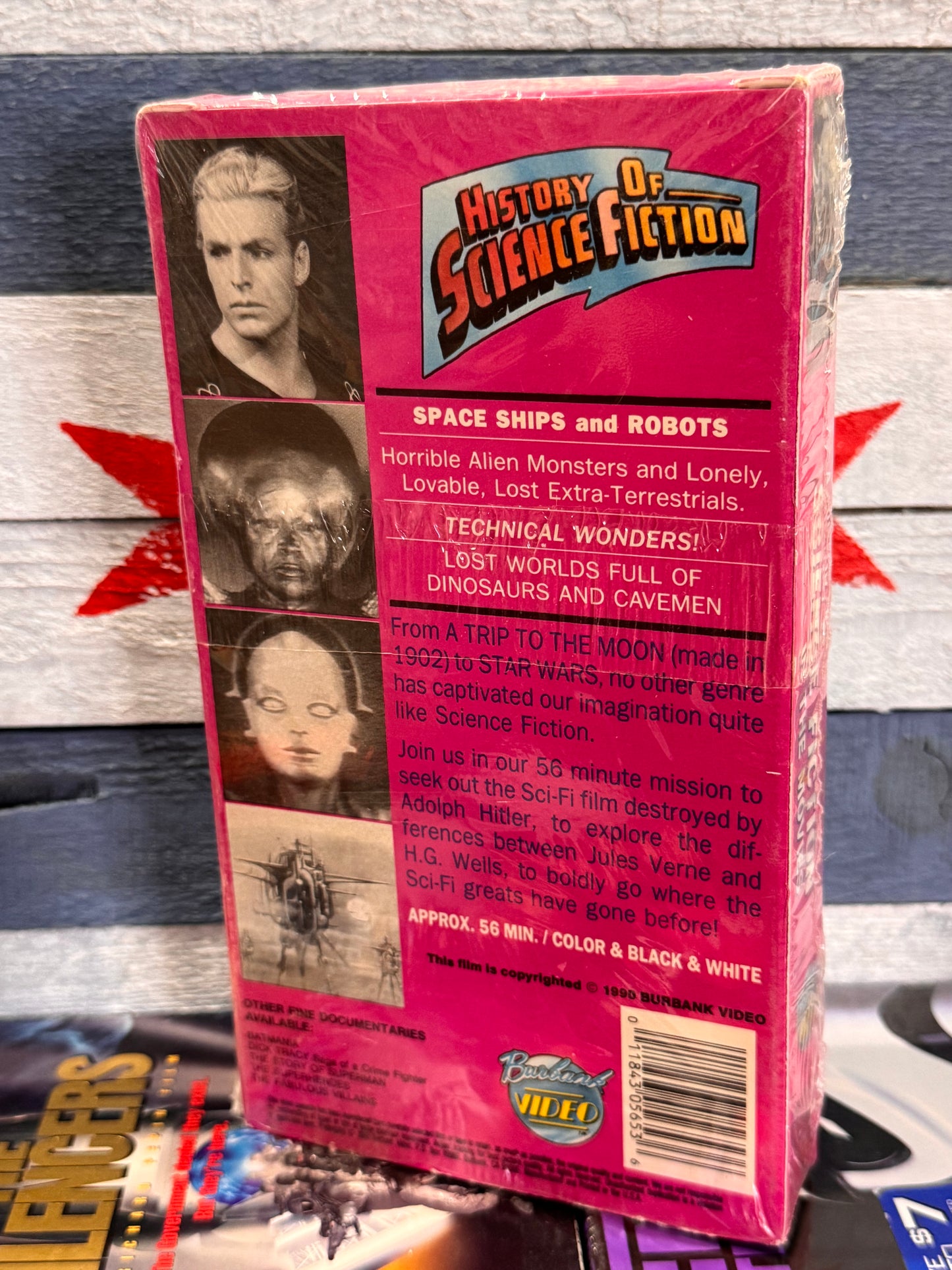 The History of Science Fiction in the Movies - VHS Used