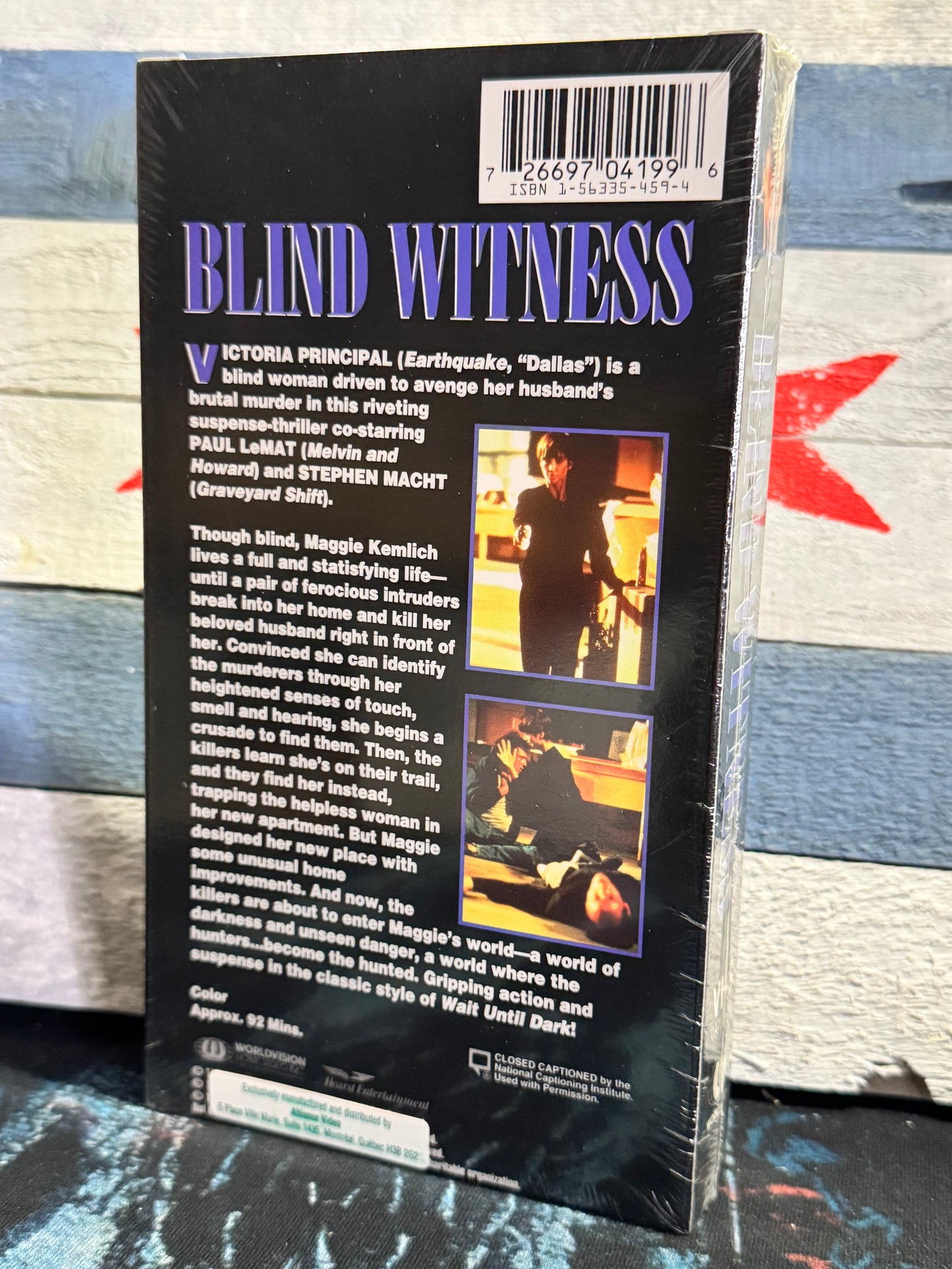 Blind Witness - VHS