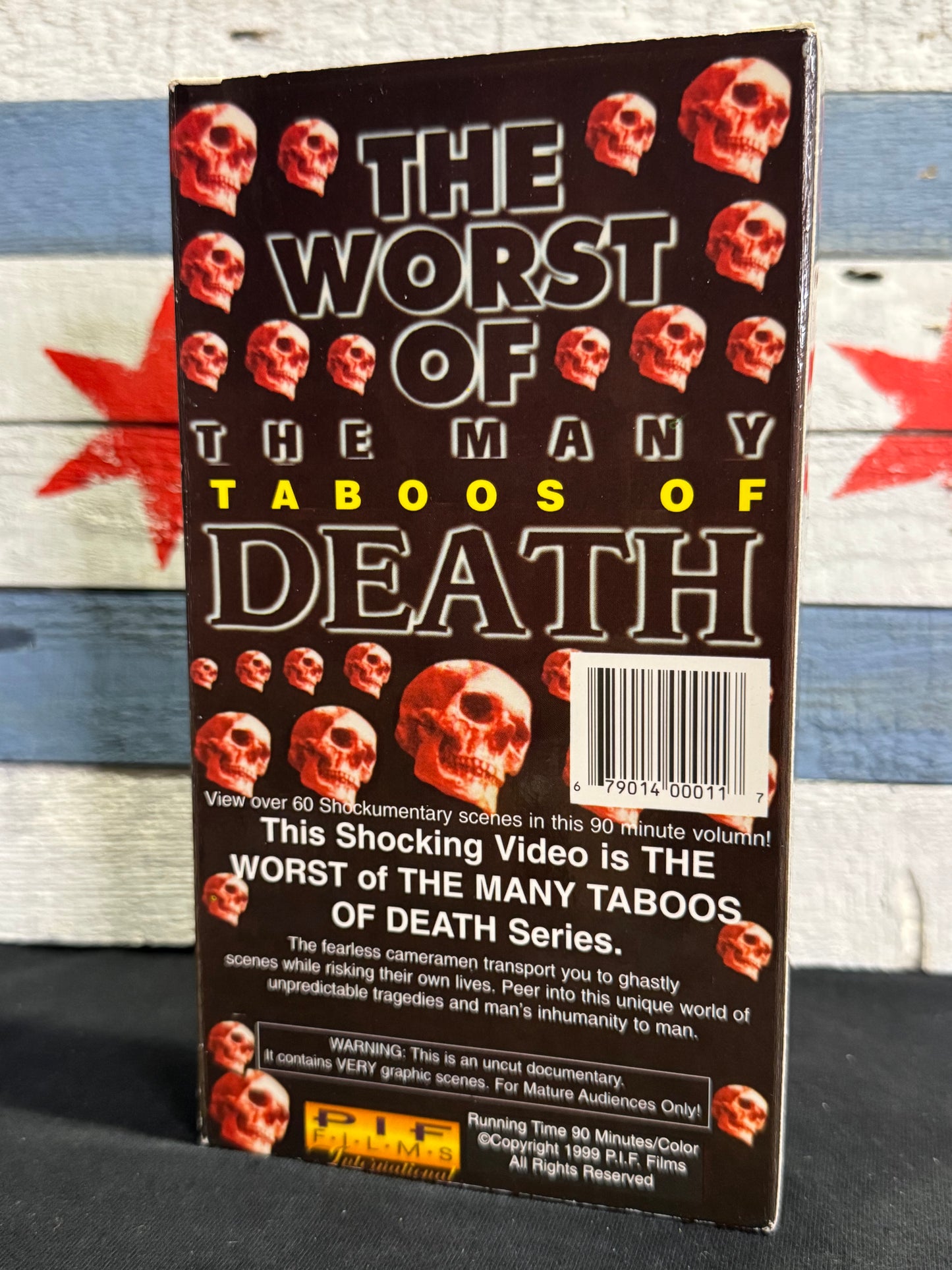 The Worst of the Many Taboos of Death - VHS Used