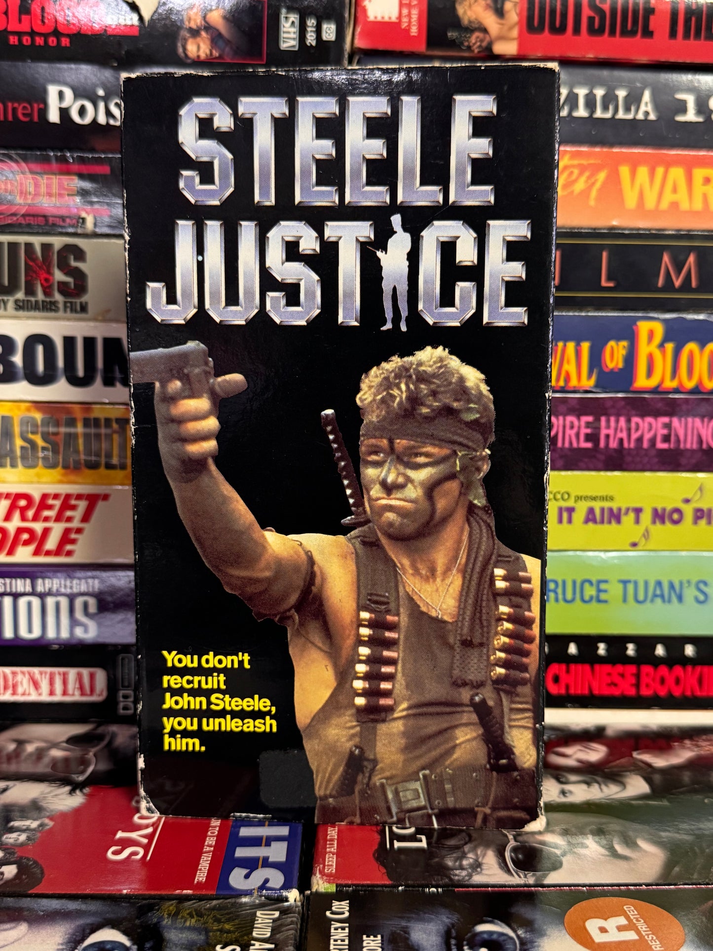 Steele Justice - VHS Used
