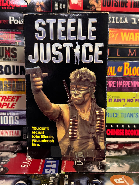 Steele Justice - VHS Used