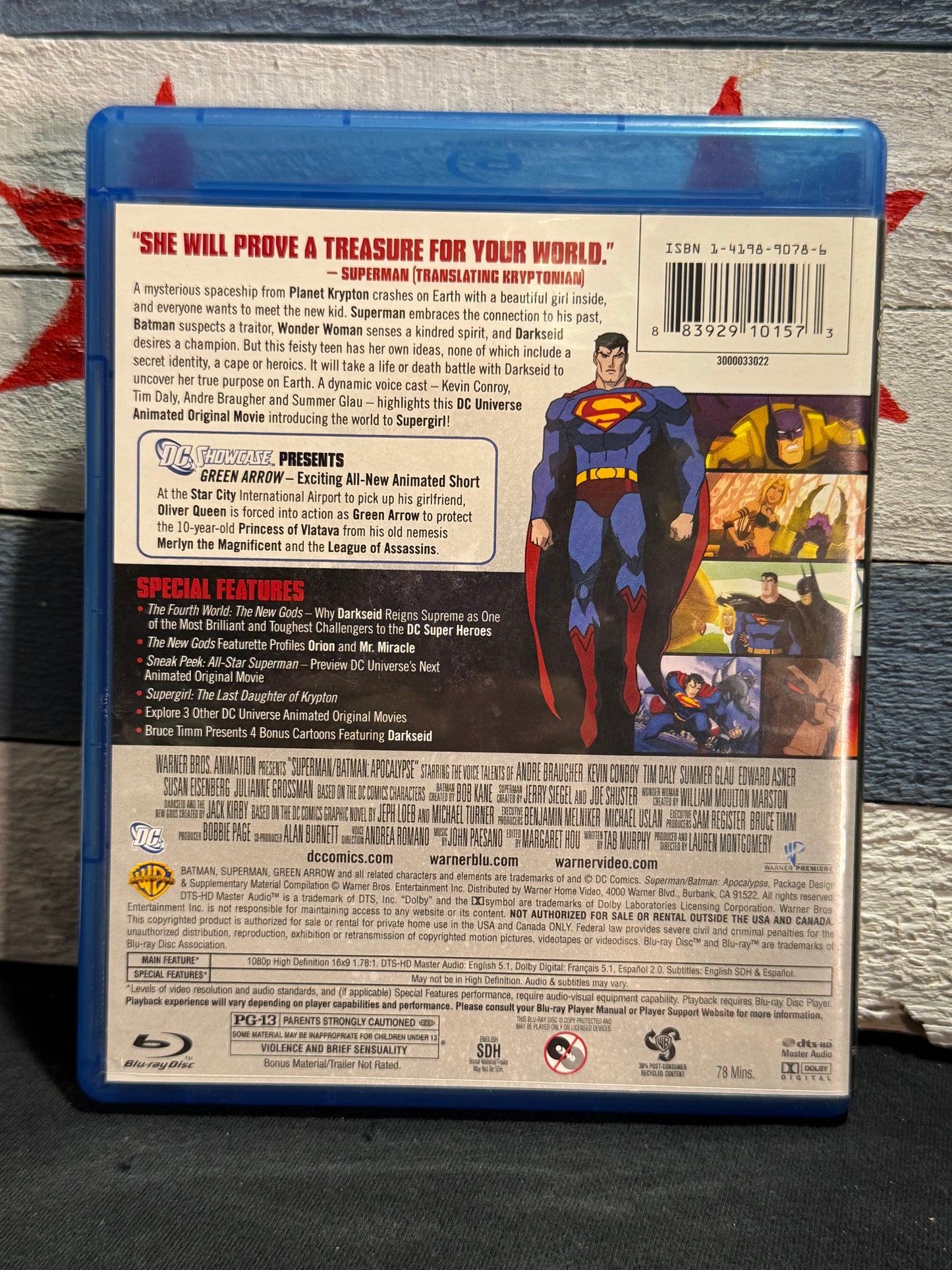 Superman/Batman: Apocalypse - Blu-ray Used