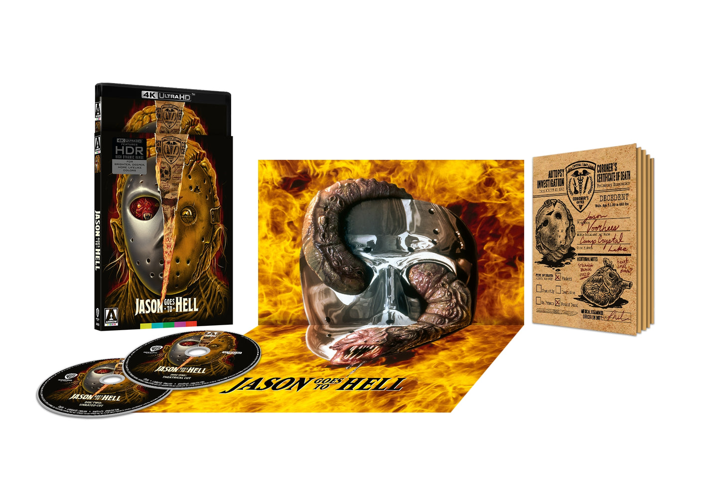 Jason Goes To Hell [Limited Edition] Arrow Video 4K Ultra HD