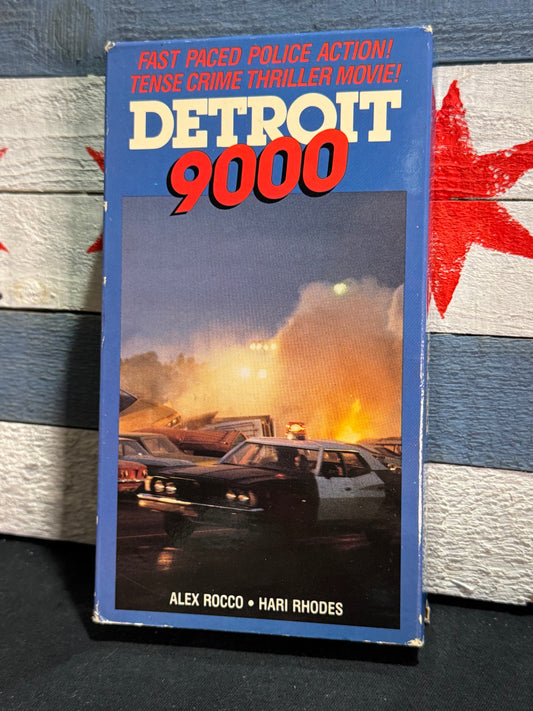 Detroit 9000 - VHS Used