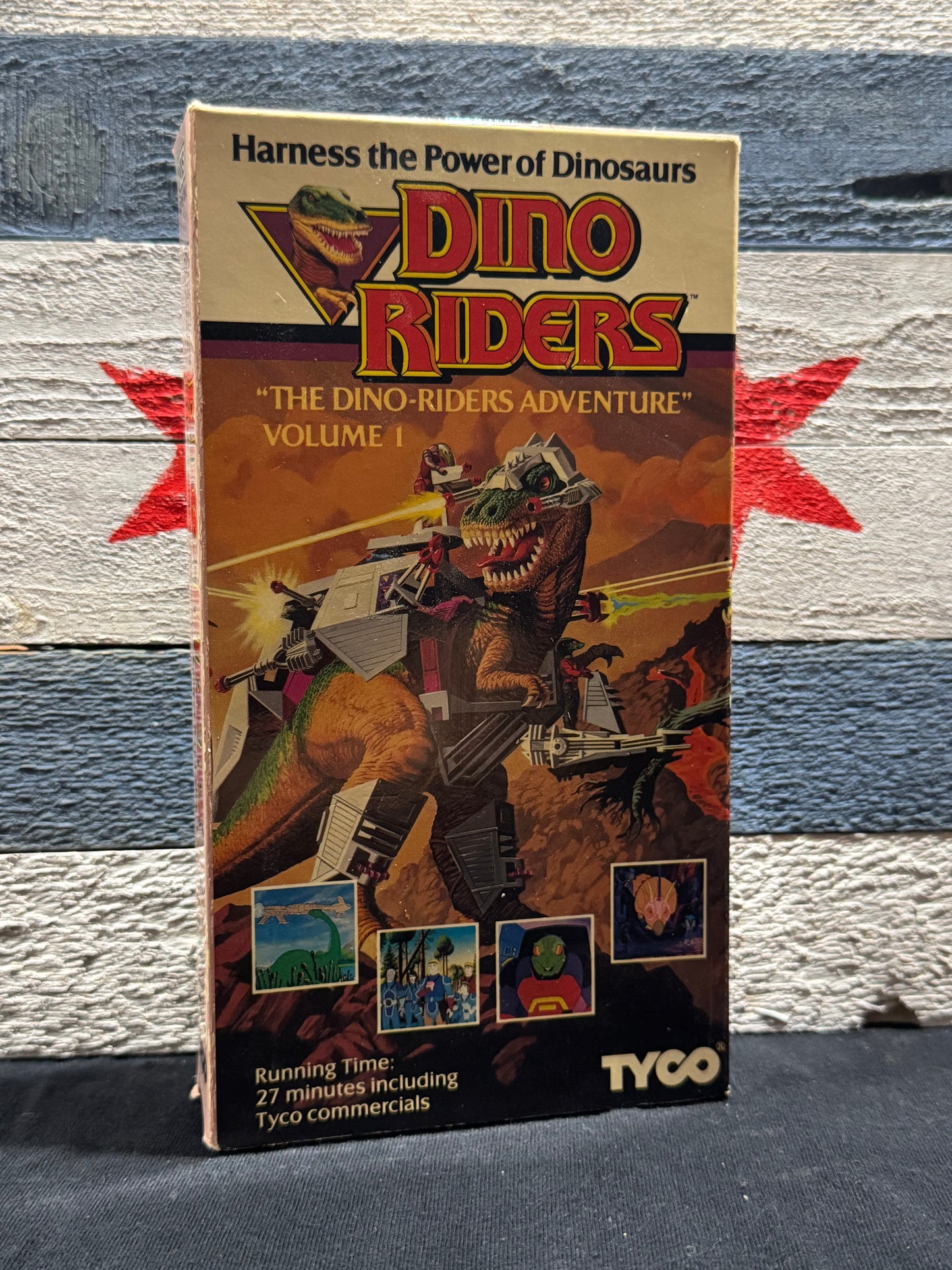 Dino-Riders: The Adventure Volume 1 - VHS Used