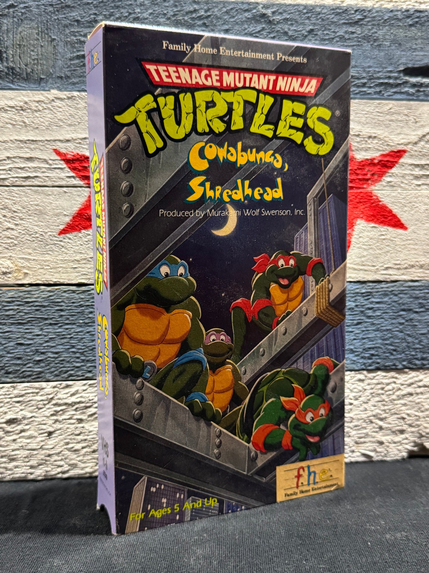 Teenage Mutant Ninja Turtles: Cowabunga, Shredhead - VHS Used