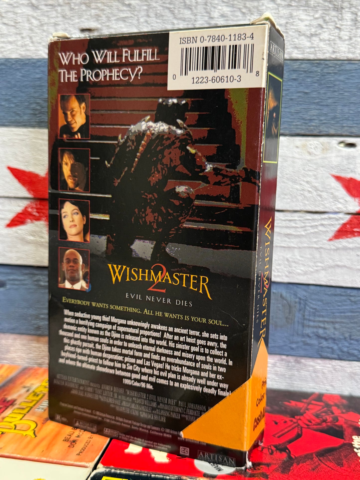 Wishmaster 2: Evil Never Dies - VHS Used