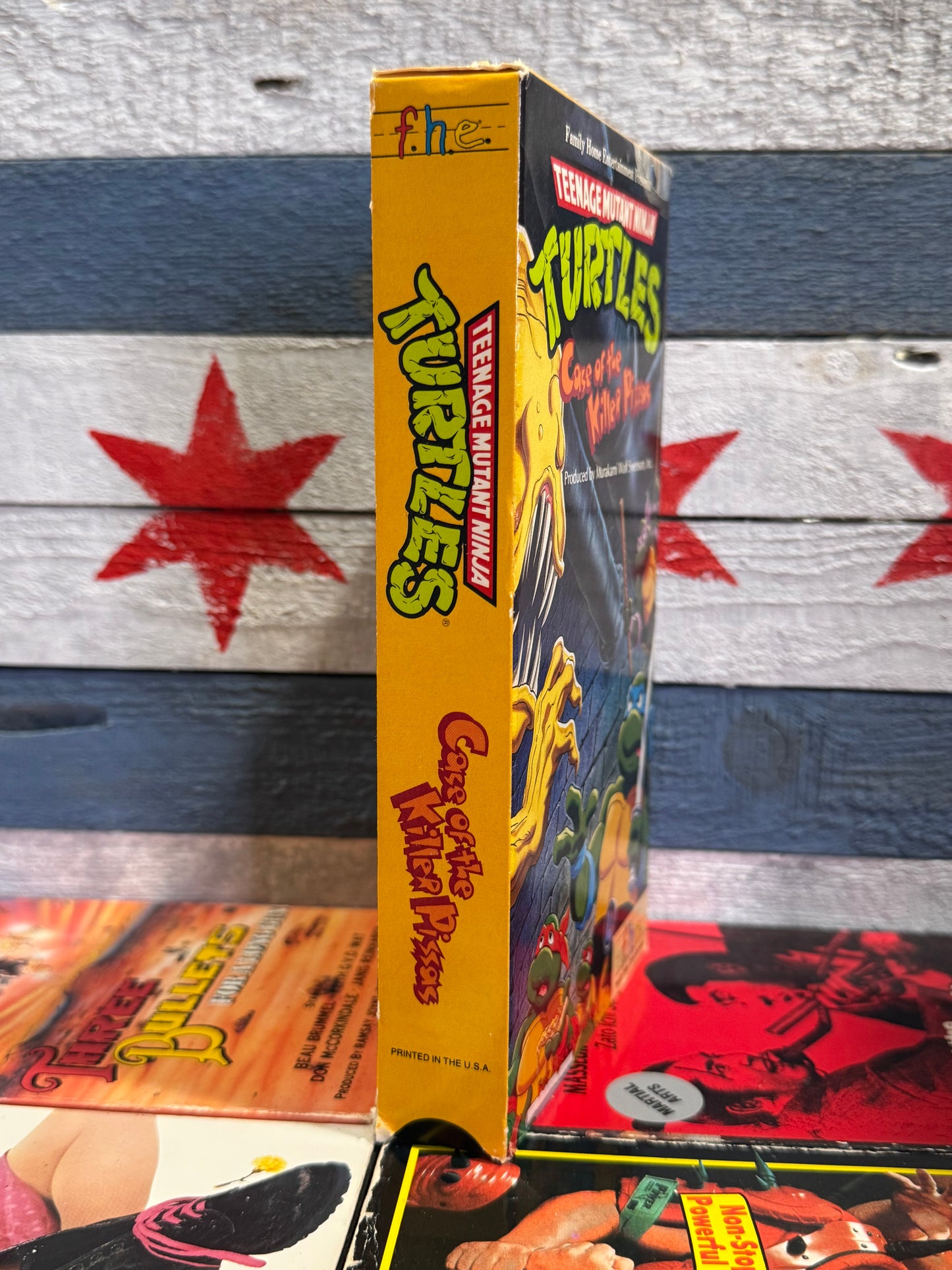 Teenage Mutant Ninja Turtles: Case of the Killer Pizzas - VHS Used
