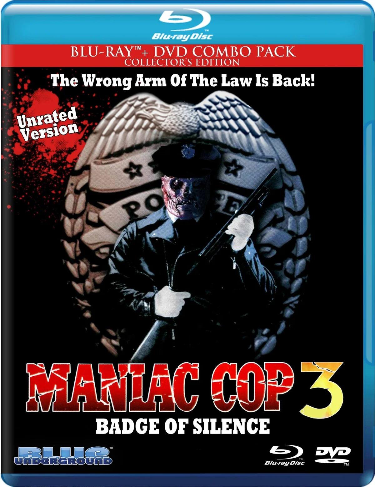 Maniac Cop 3: Badge of Silence (Blu-ray + DVD)