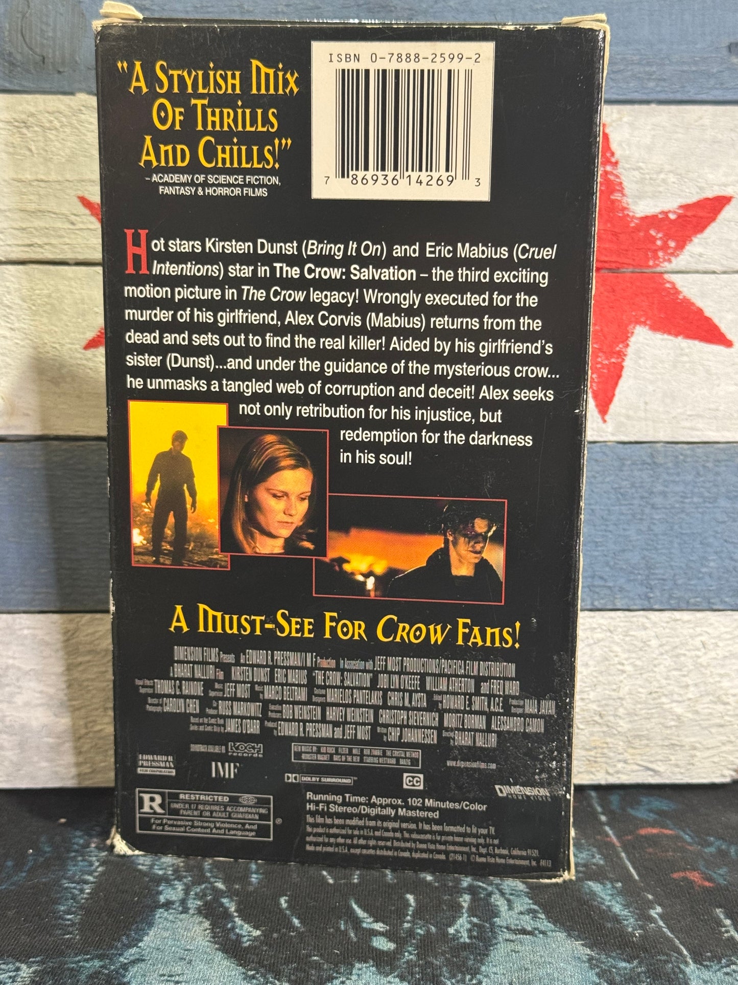 The Crow: Salvation - VHS Used