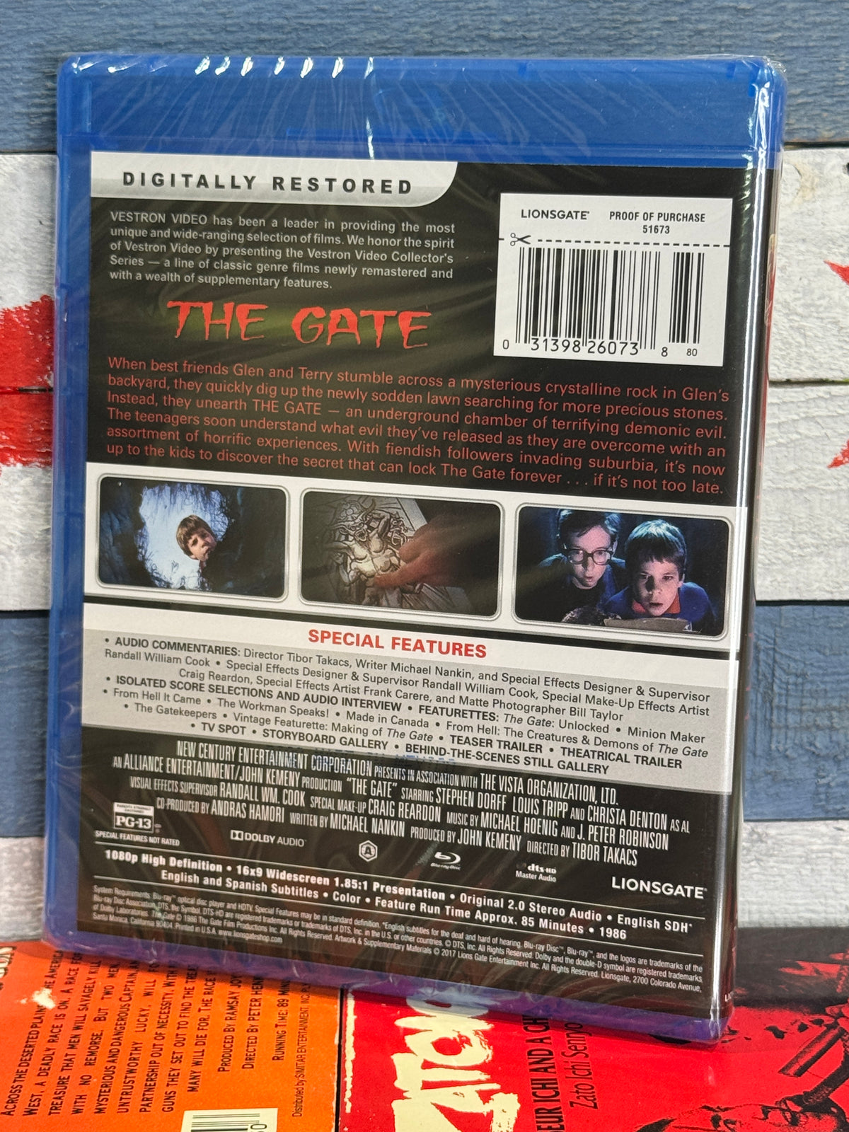 The Gate Vestron Video Collector’s Series - Blu-ray