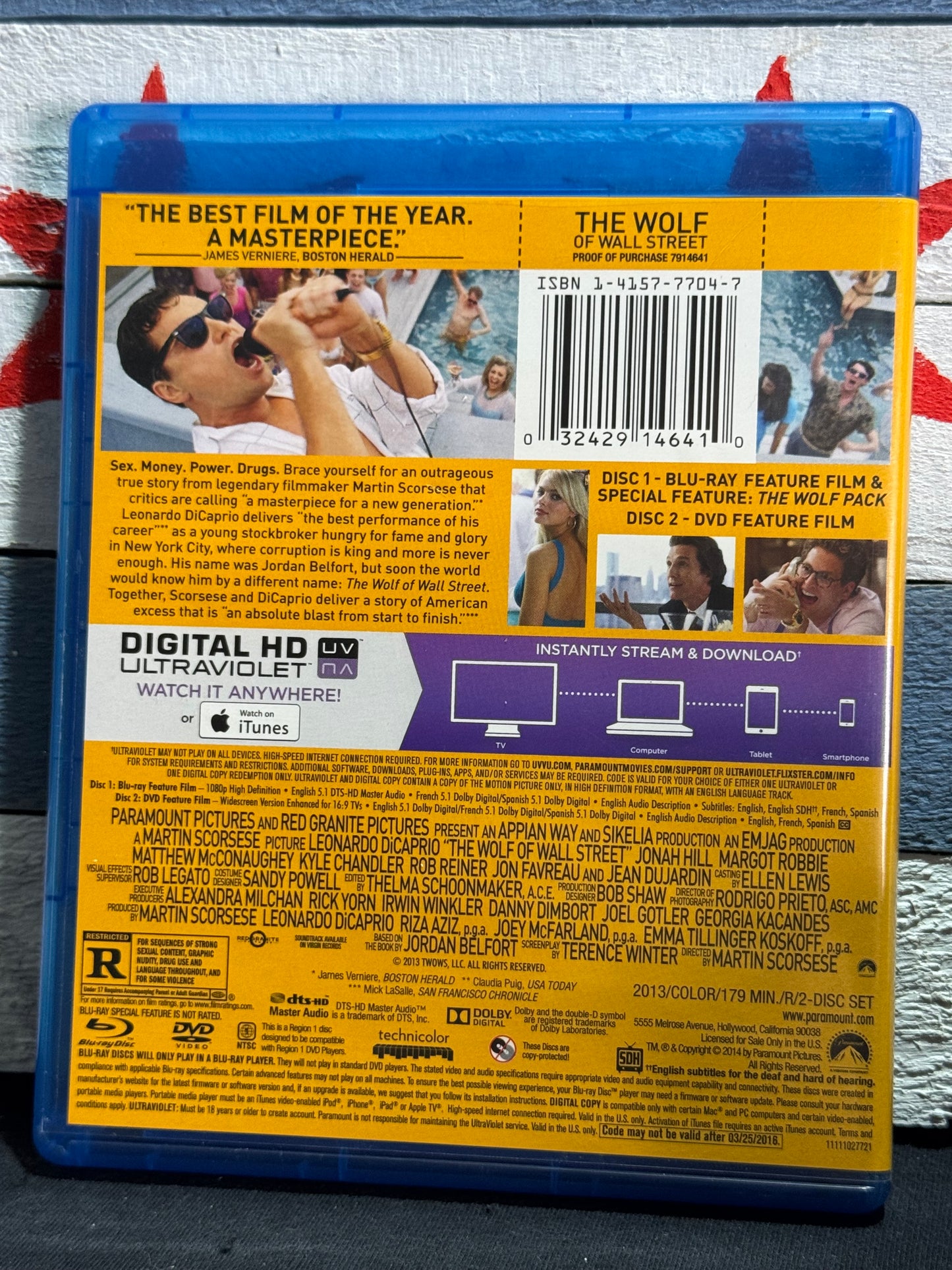The Wolf of Wall Street - Blu-ray Used