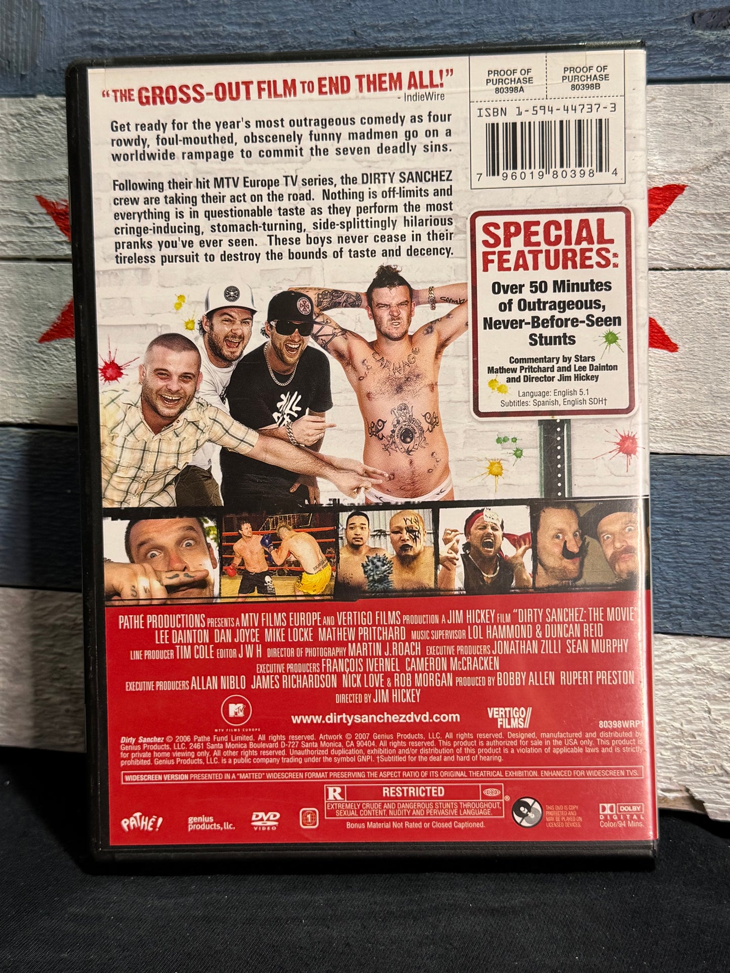 Dirty Sanchez - DVD Used