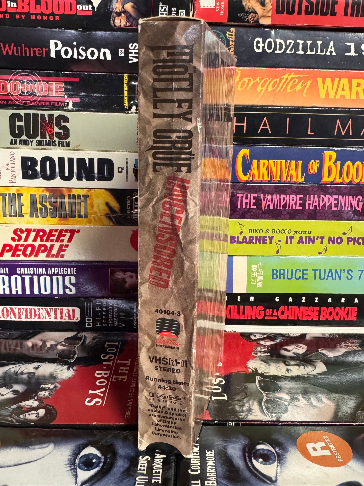 Mötley Crüe : Uncensored - VHS Used
