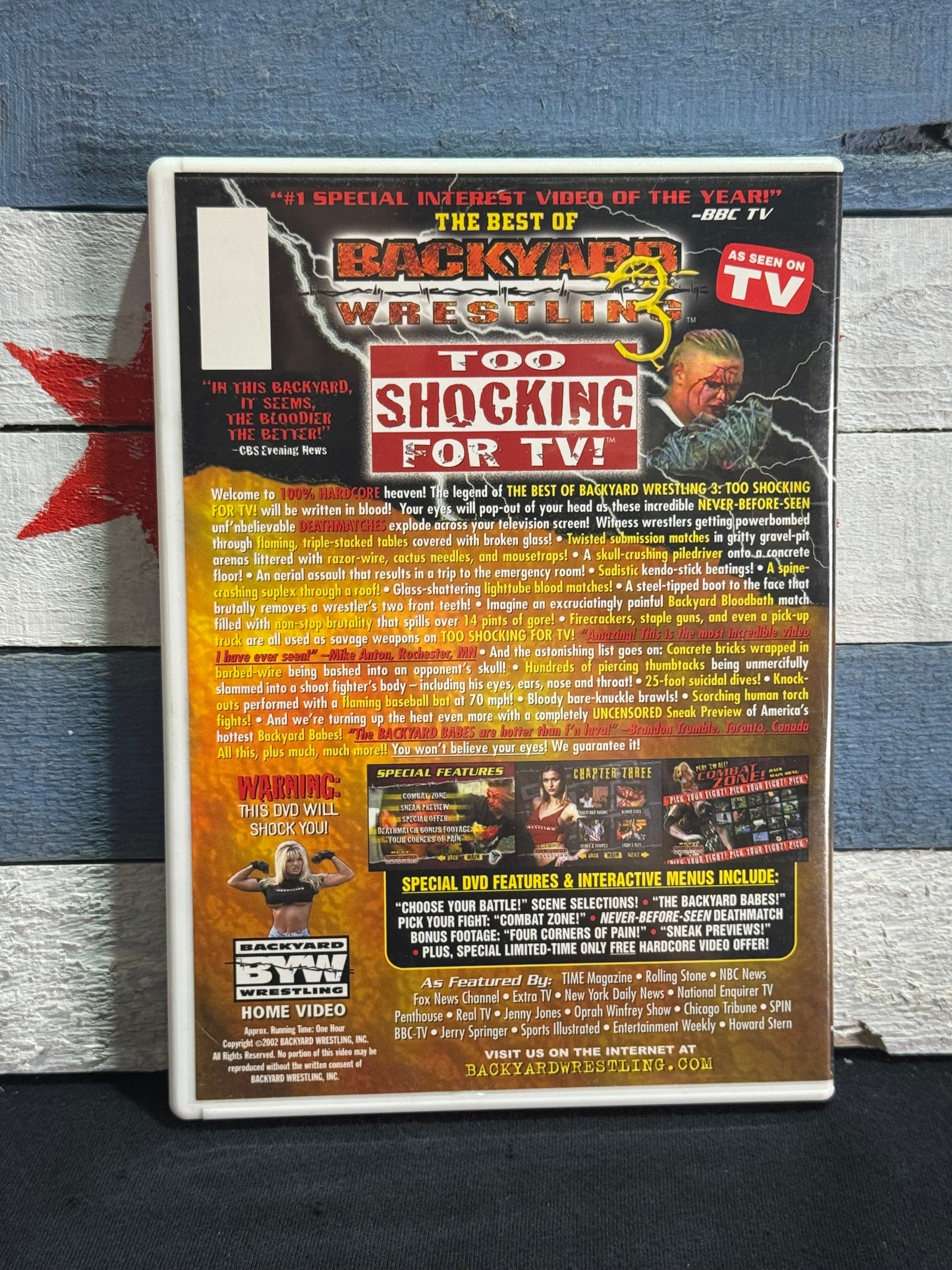 The Best Of Backyard Wrestling Volume 3 - DVD Used