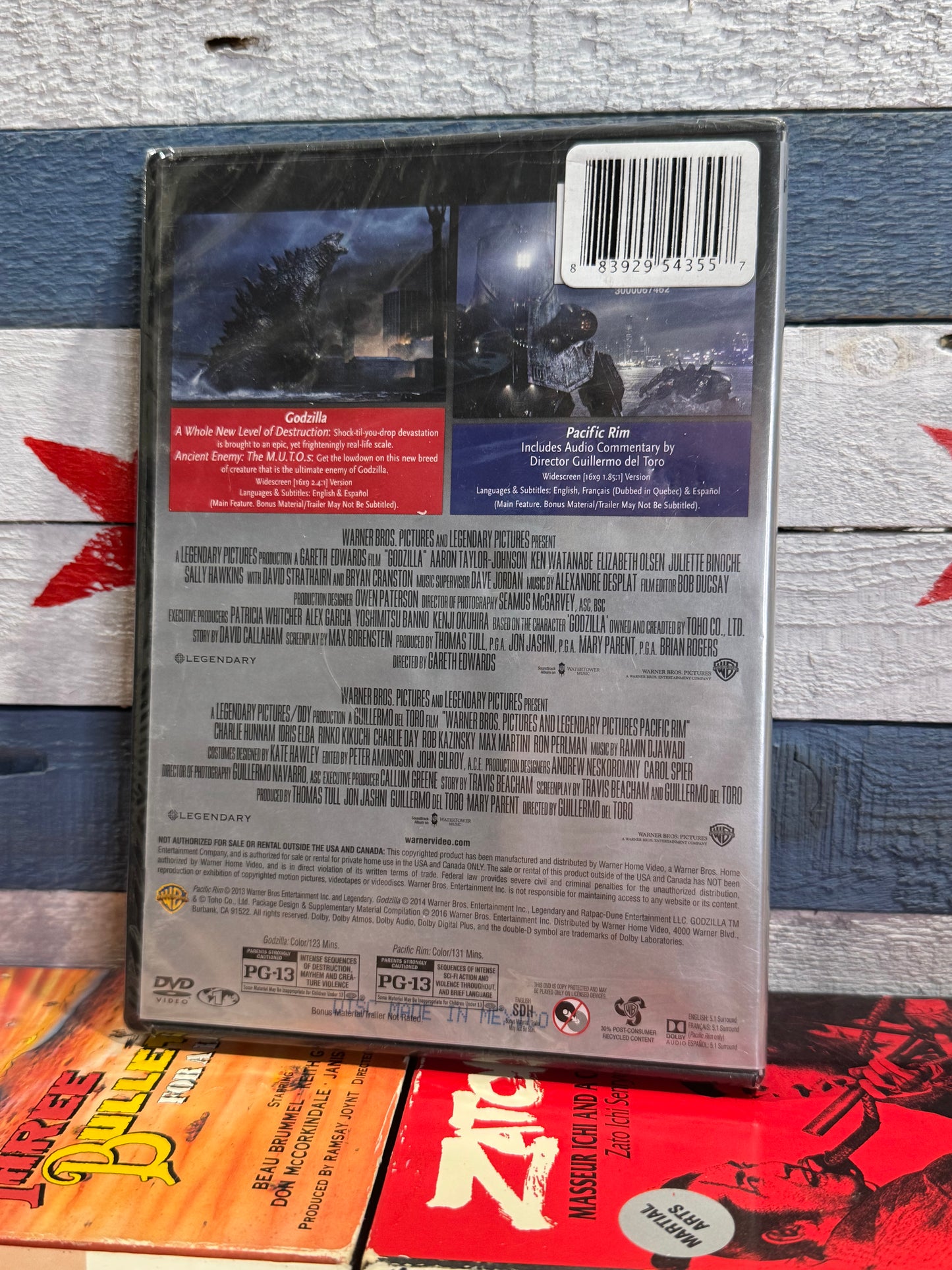 Godzilla (2014) / Pacific Rim Double Feature - DVD