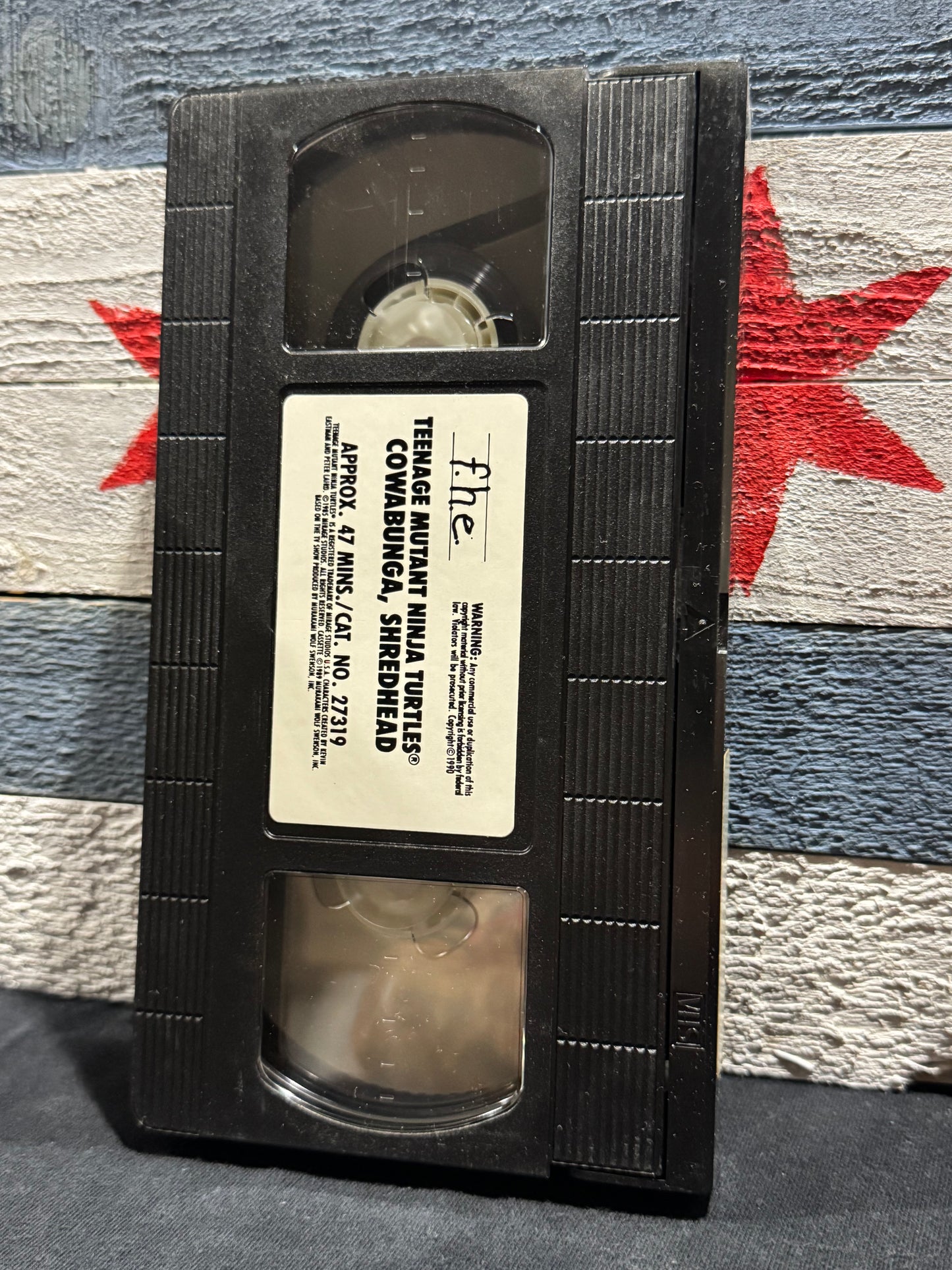 Teenage Mutant Ninja Turtles: Cowabunga, Shredhead - VHS Used