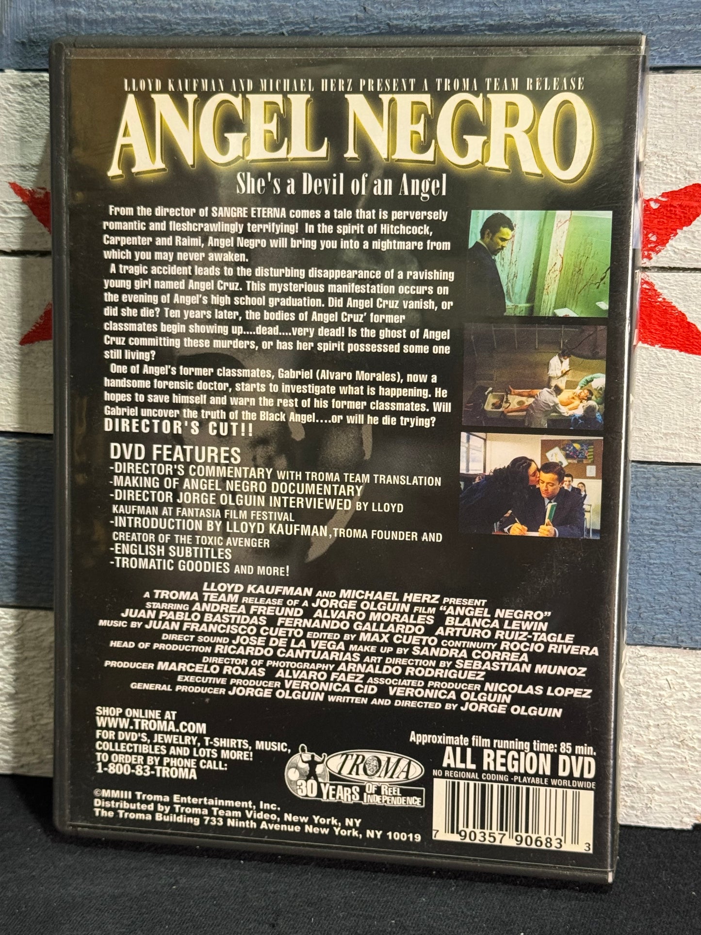 Ángel Negro - DVD Used