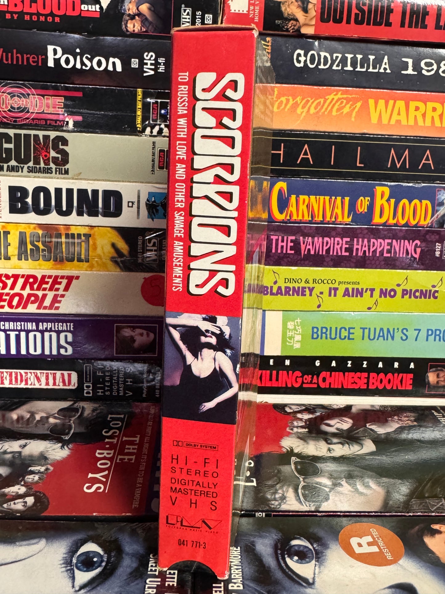 Scorpions : To Russia With Love and Other Savage Amusements - VHS Used