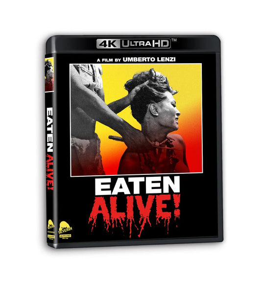 Eaten Alive [2-Disc 4K UHD + Booklet w/Exclusive Slipcover] Severin Films