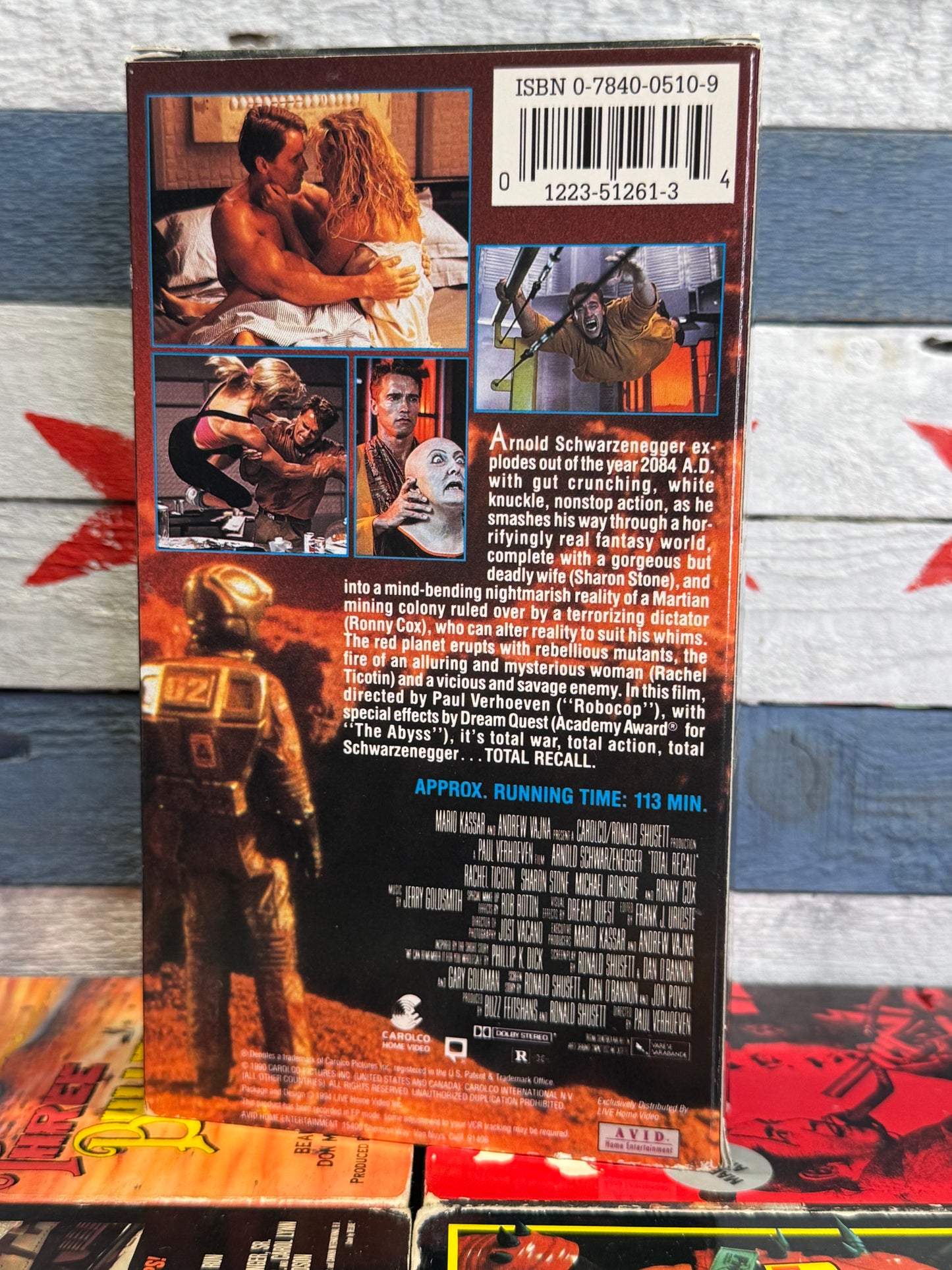 Total Recall - VHS Used