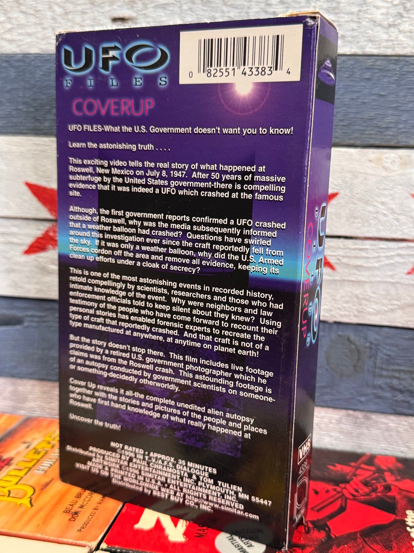 UFO Files Coverup - VHS Used