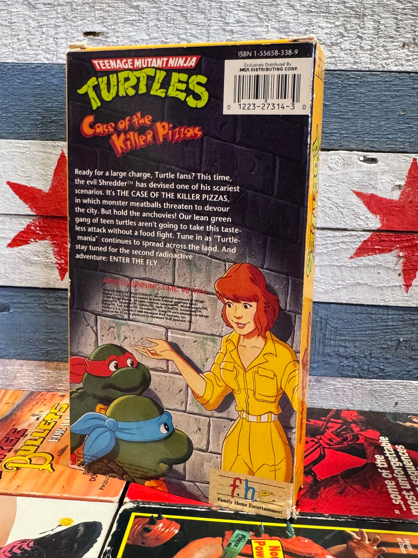 Teenage Mutant Ninja Turtles: Case of the Killer Pizzas - VHS Used