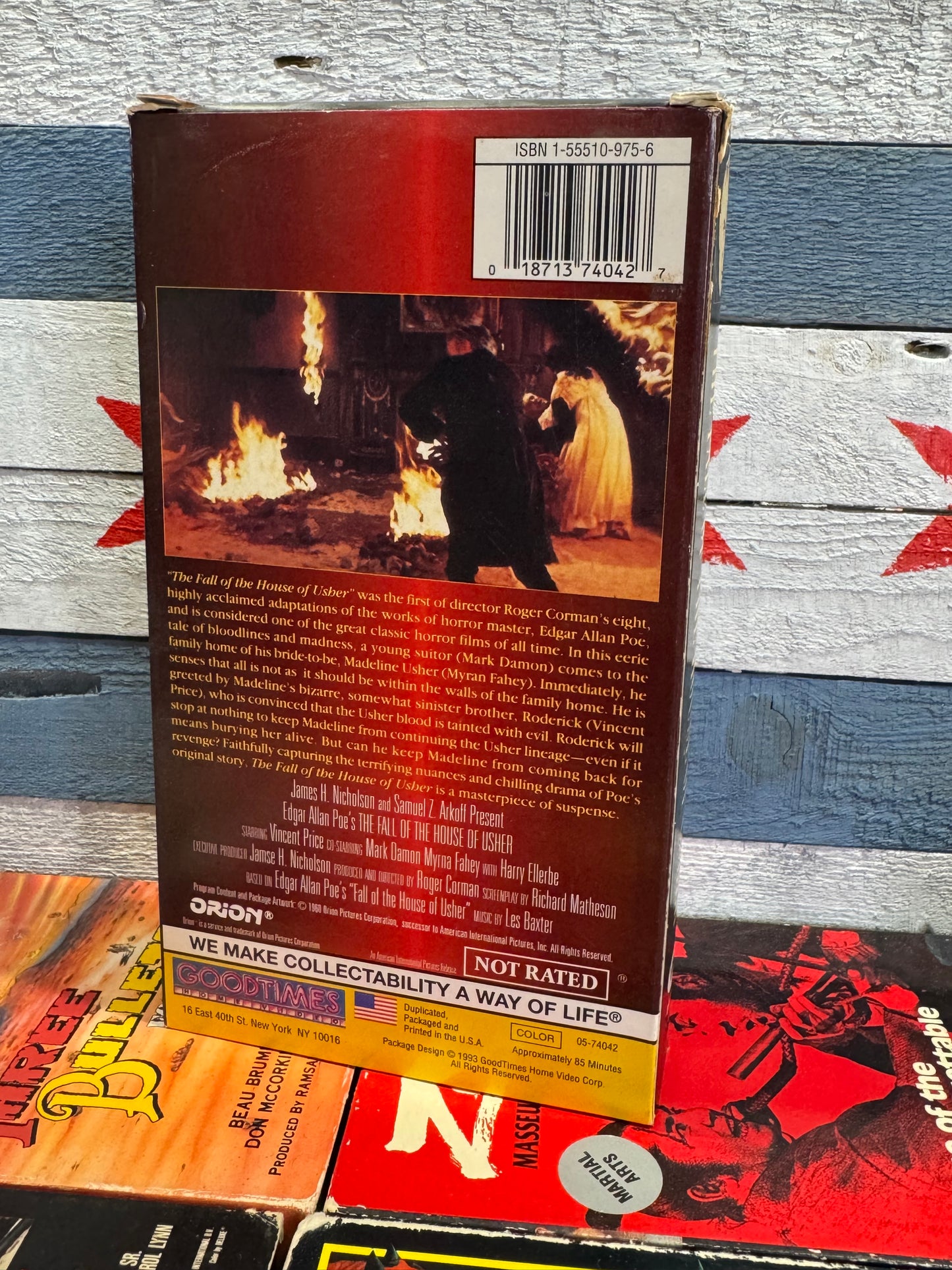 The Fall of the House of Usher - VHS Used