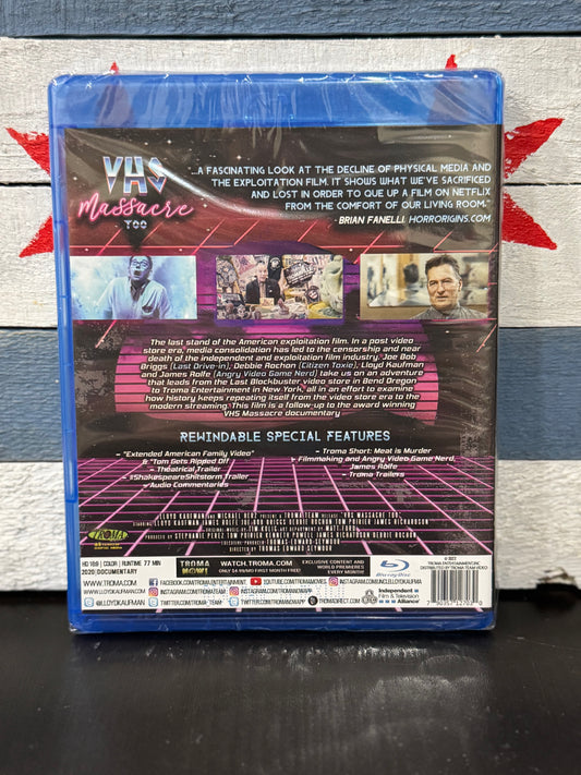 VHS Massacre Too – Troma Blu-ray